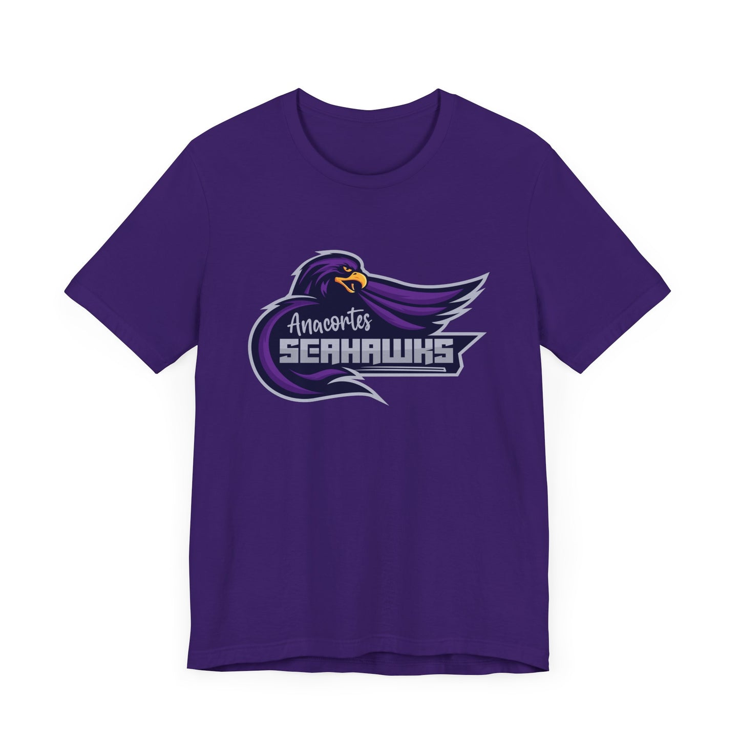 ANACORTES SEAHAWKS swoosh2 Unisex Jersey Short Sleeve Tee