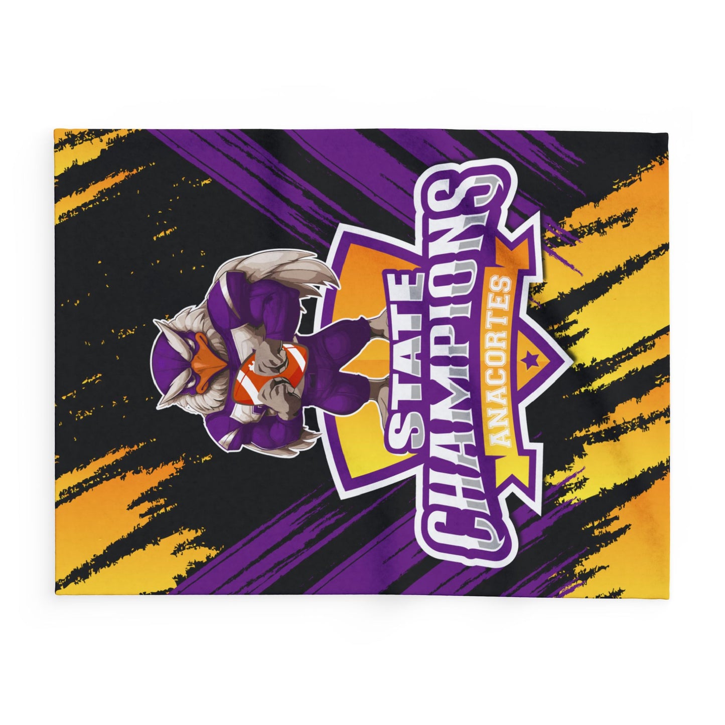 ANACORTES SEAHAWKS STATE CHAMP Arctic Fleece Blanket