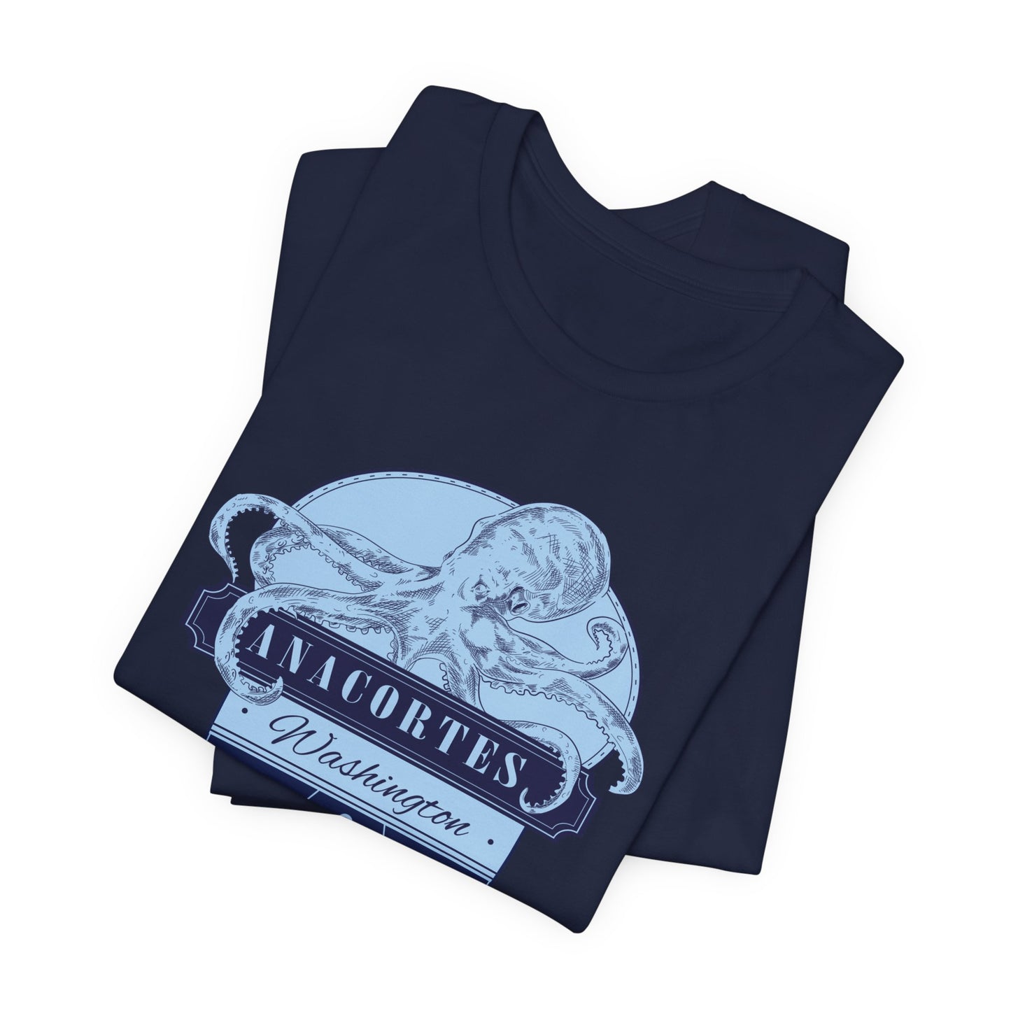 ANACORTES WA OCTOPUS Unisex Jersey Short Sleeve Tee