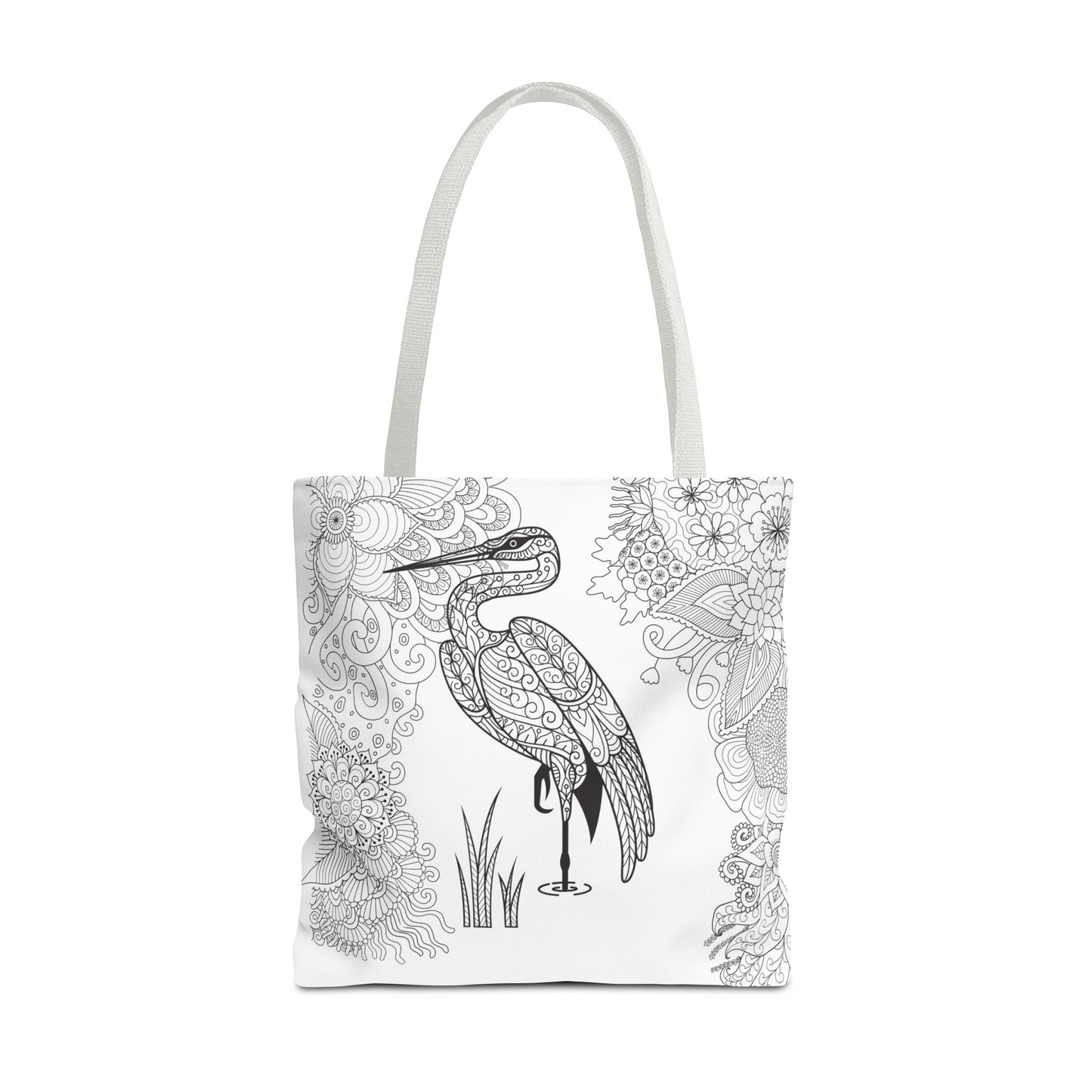 COLOR ME HERON Tote Bag