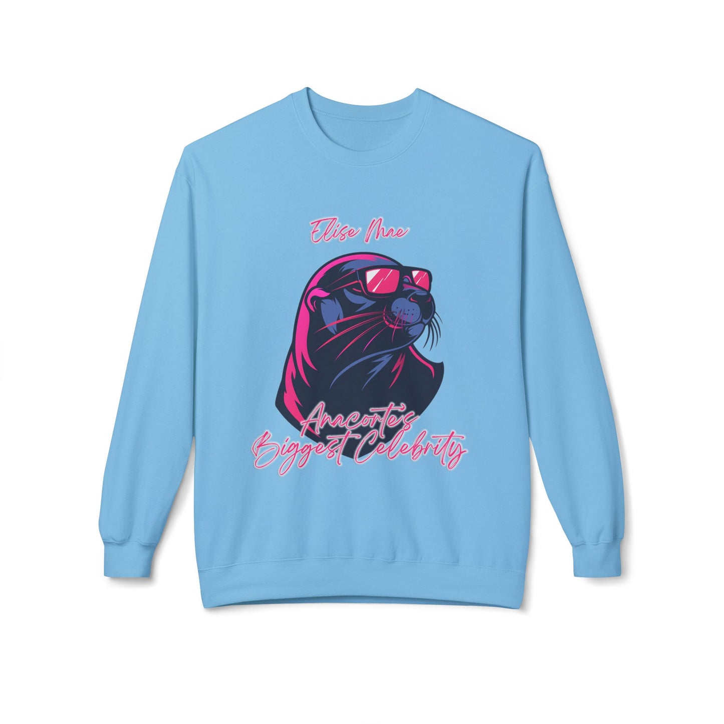 ELSIE MAE CELEBRITY Unisex Midweight Softstyle Fleece Crewneck Sweatshirt