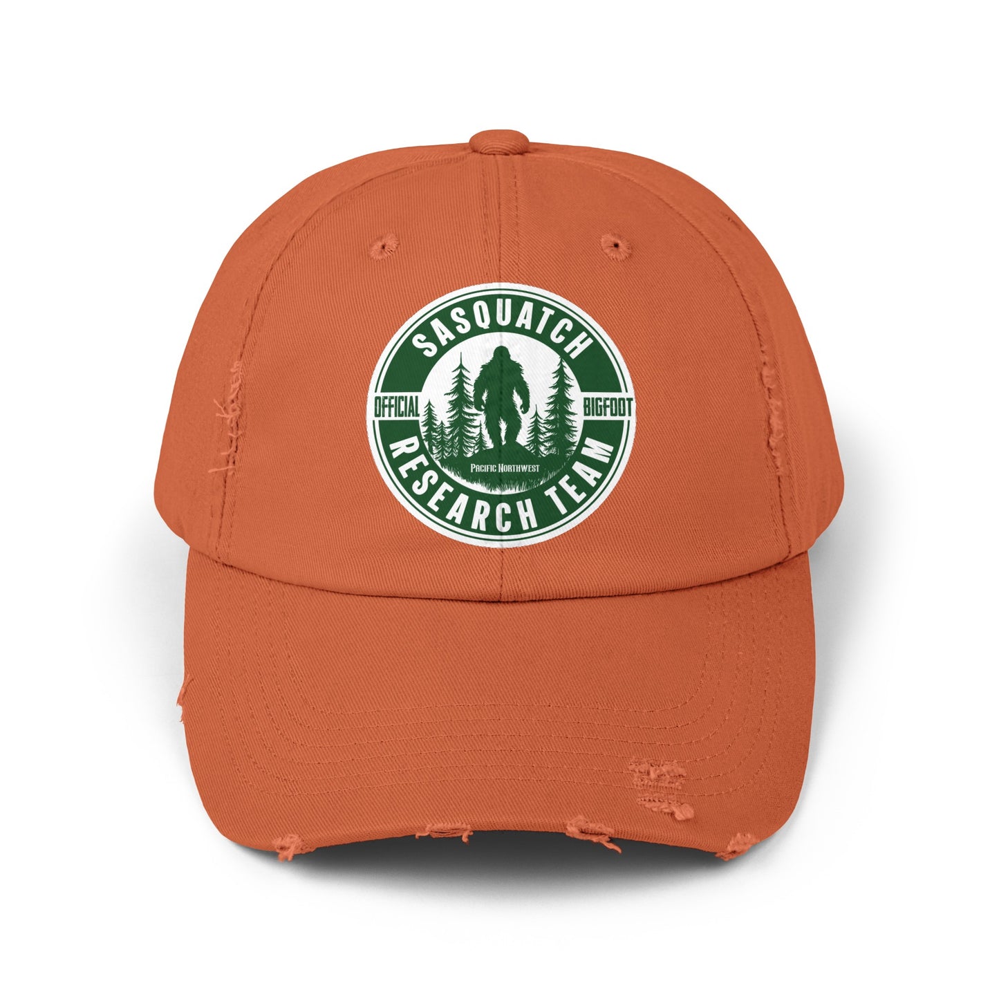 SASQUATCH - PNW Unisex Distressed Cap