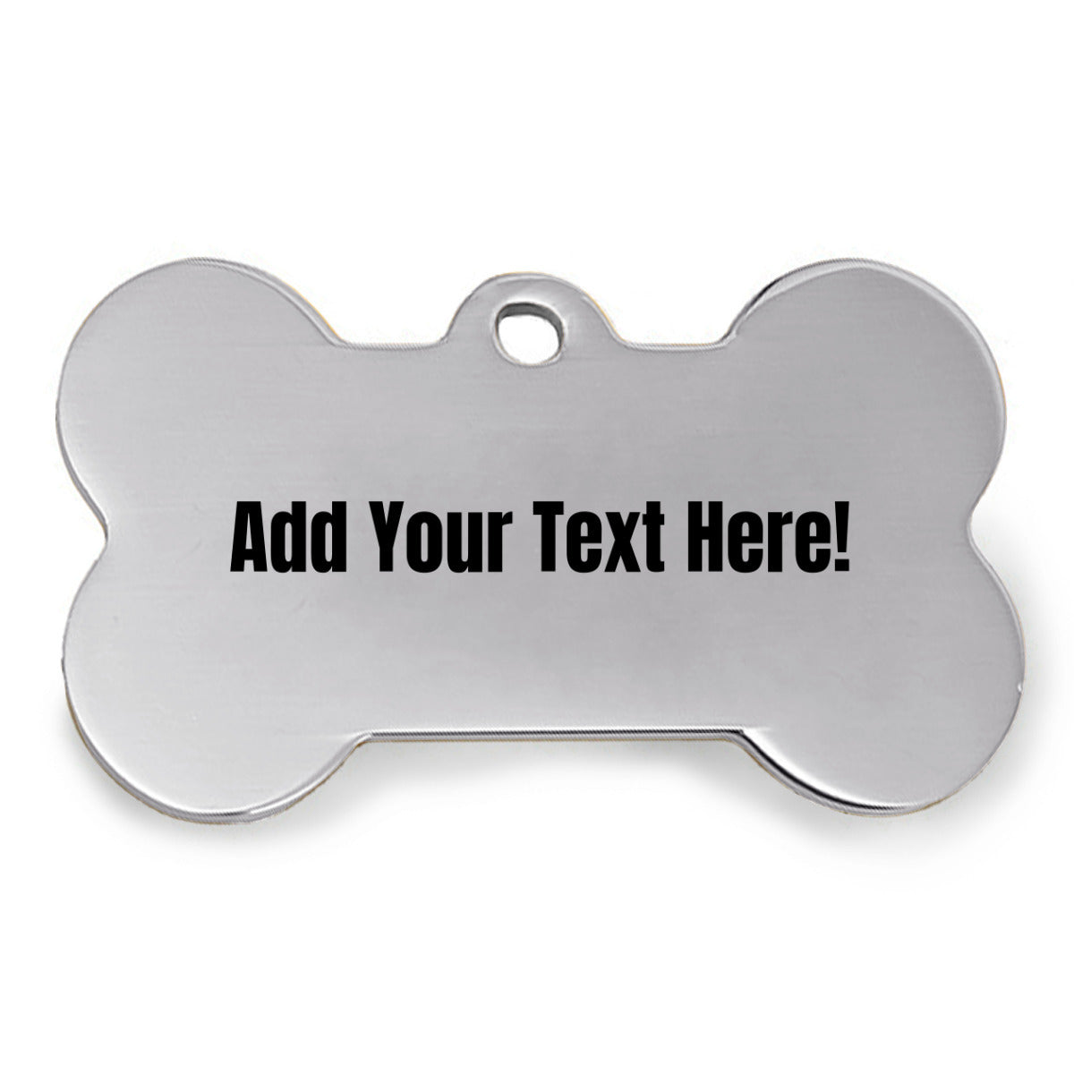 Stainless steel (double-sided printing) dog tag