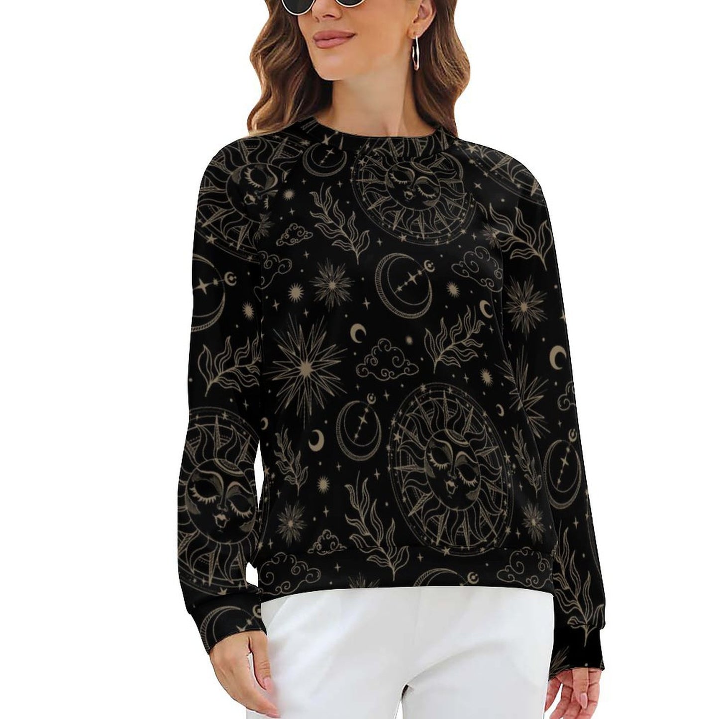 280gsm Custom Sweatshirt Designs Raglan Style RHDEC2 (All-Over Printing)