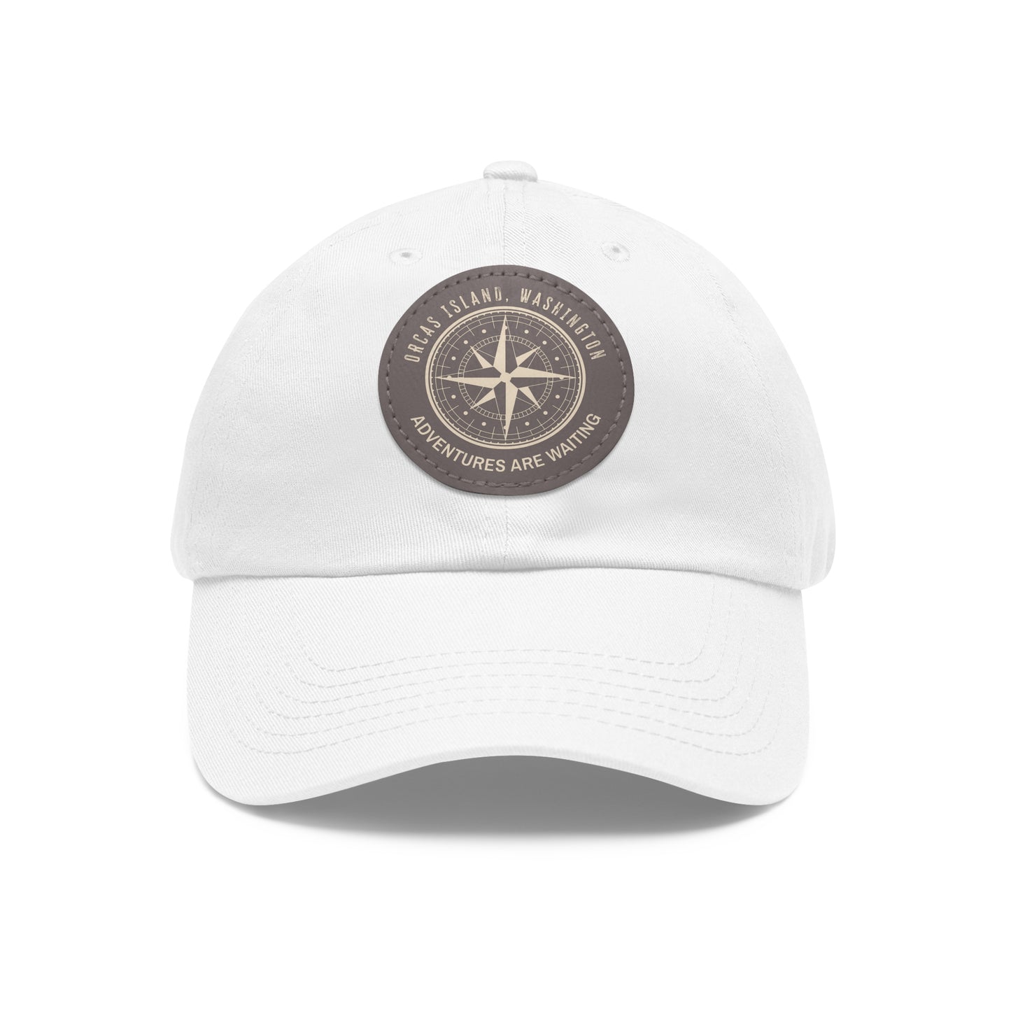 ORCAS COMPASS Hat with Leather Patch (Round)