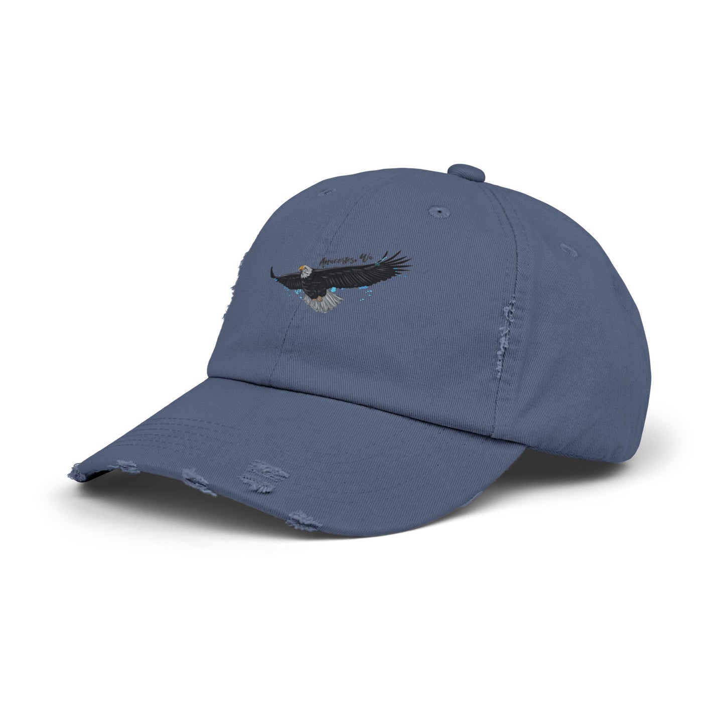 Anacortes Eagle Unisex Distressed Cap