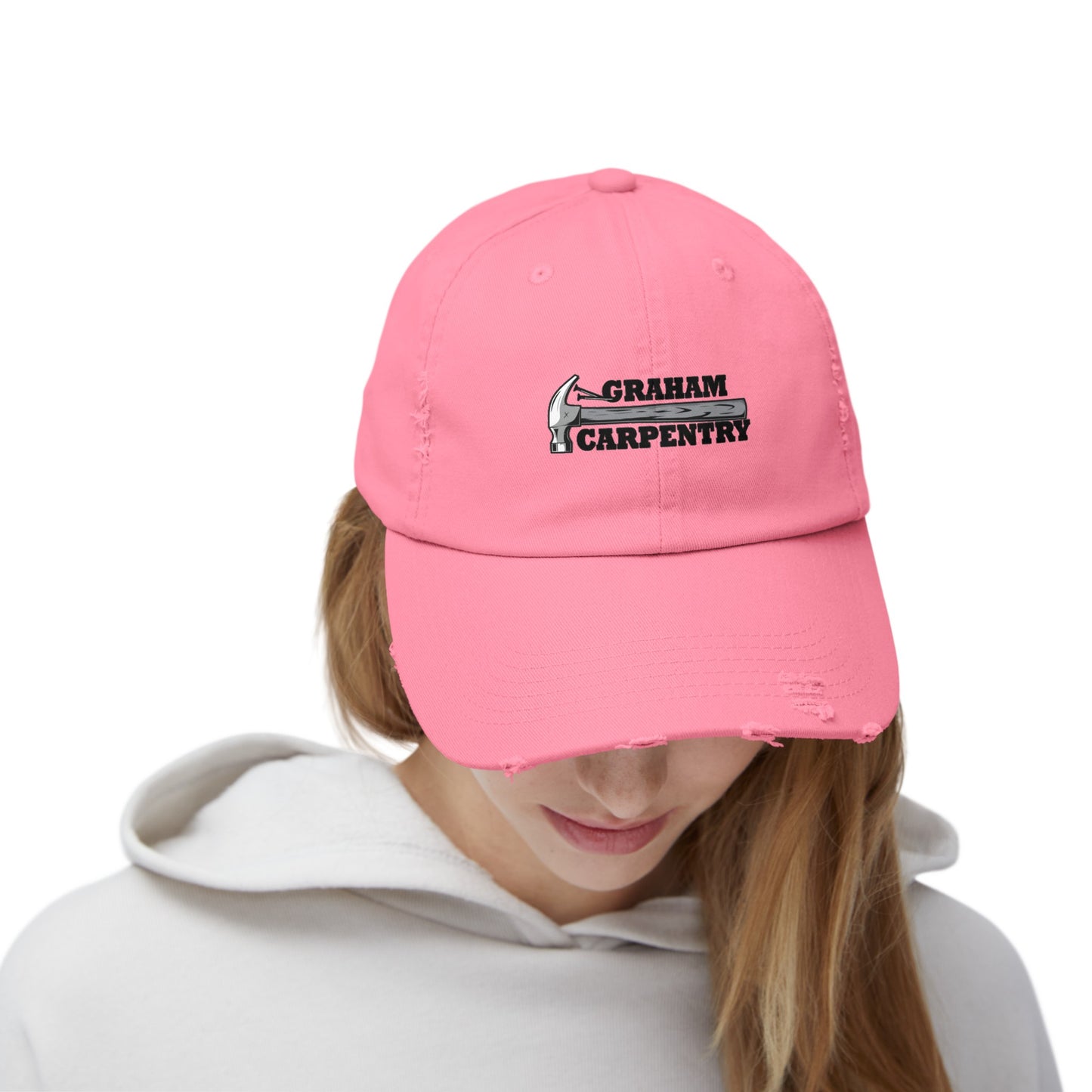 Graham Carpentry Unisex Distressed Cap