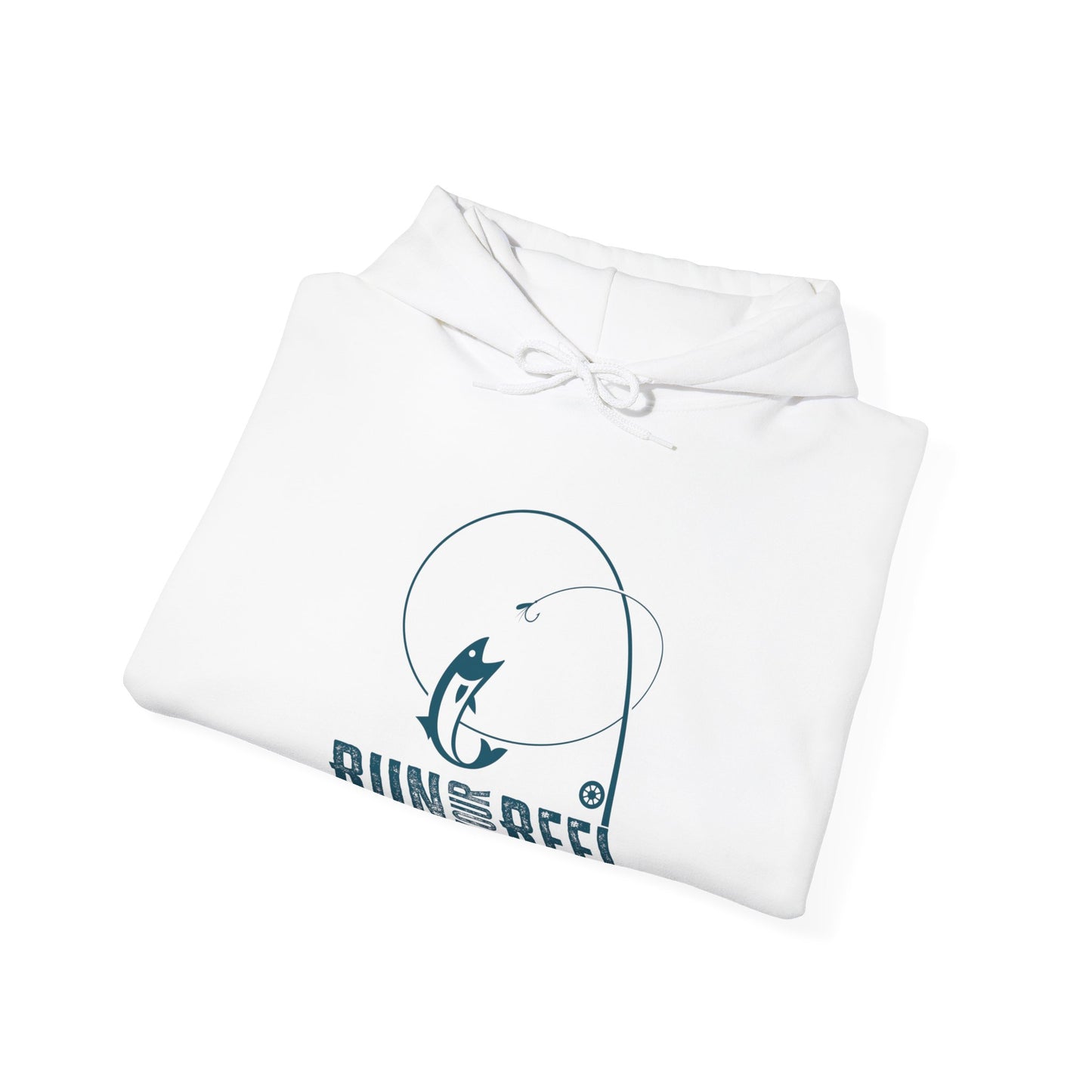 Copy of RUN YOUR REEL - 4 Unisex Heavy Blend™ Hooded Sweatshirt