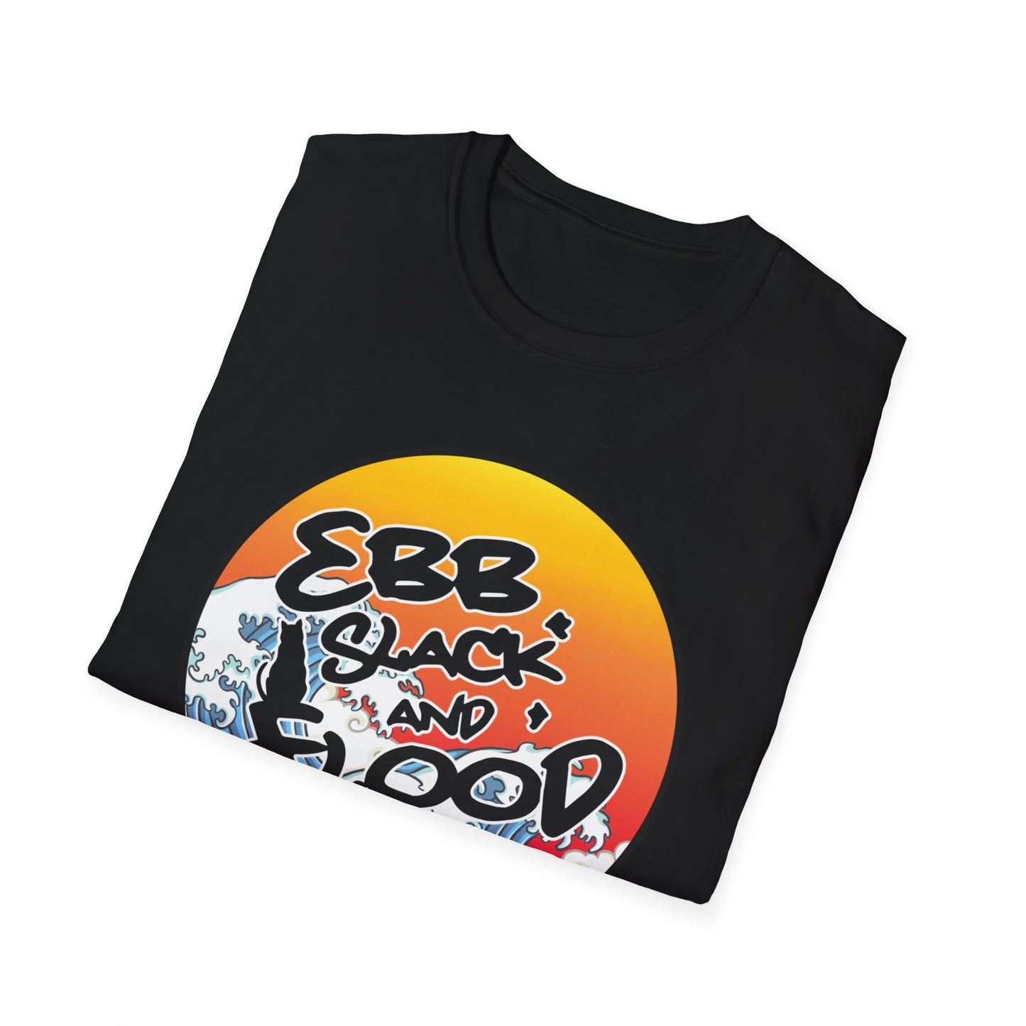 EBB SLACK FLOOD Wave Unisex Softstyle T-Shirt