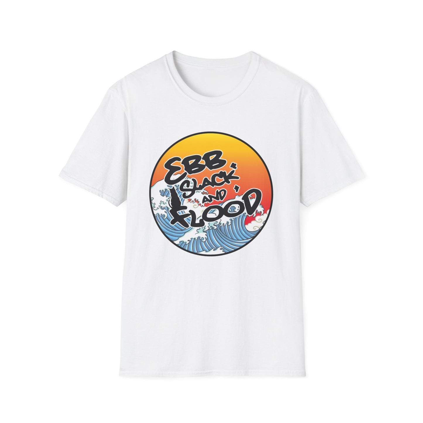 EBB SLACK FLOOD Wave Unisex Softstyle T-Shirt