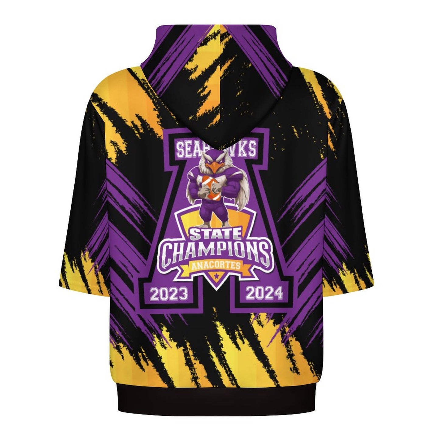 280gsm Half Sleeve Hoodie