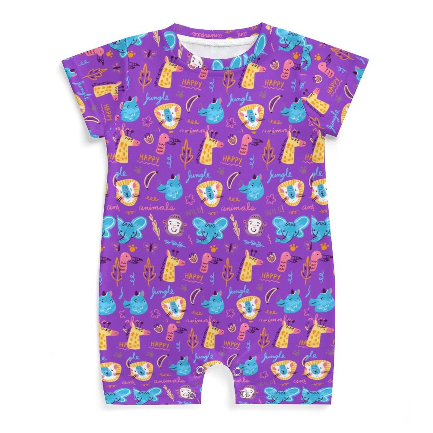 Cute Animals Baby Bodysuit Romper