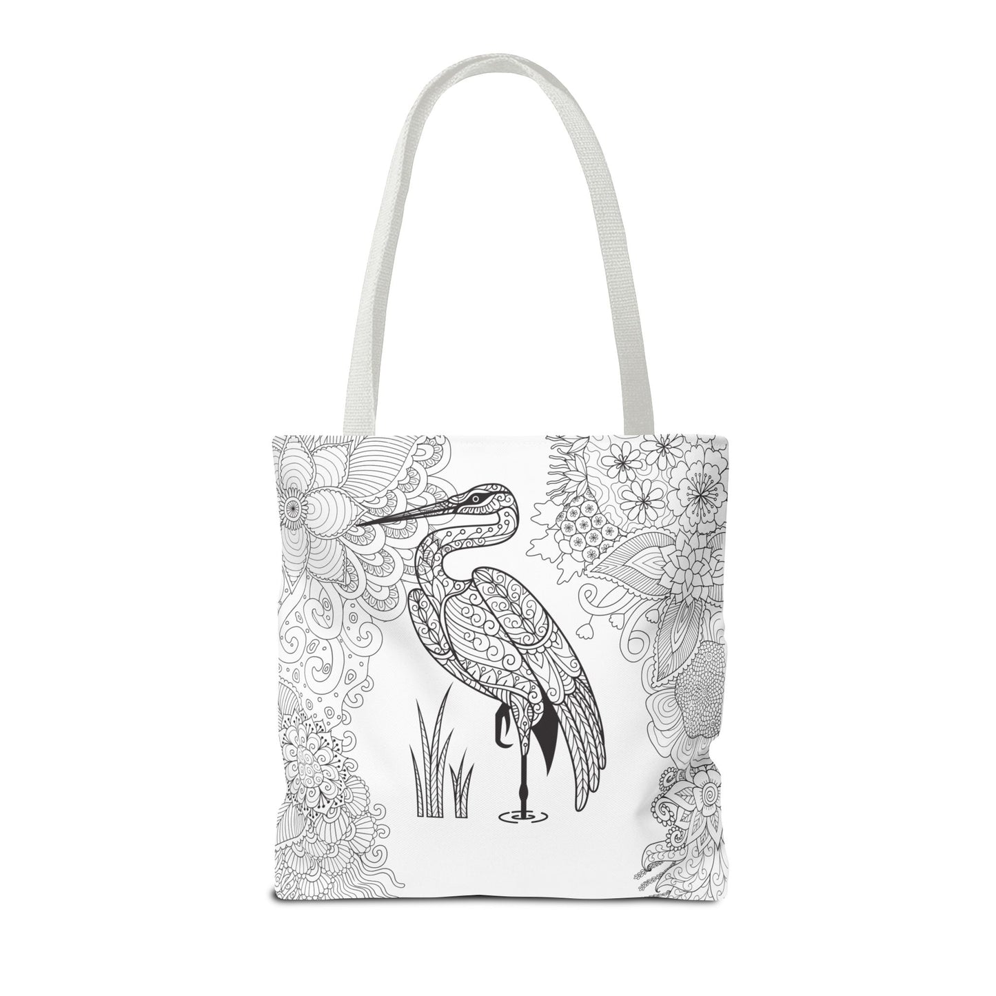 COLOR ME HERON Tote Bag