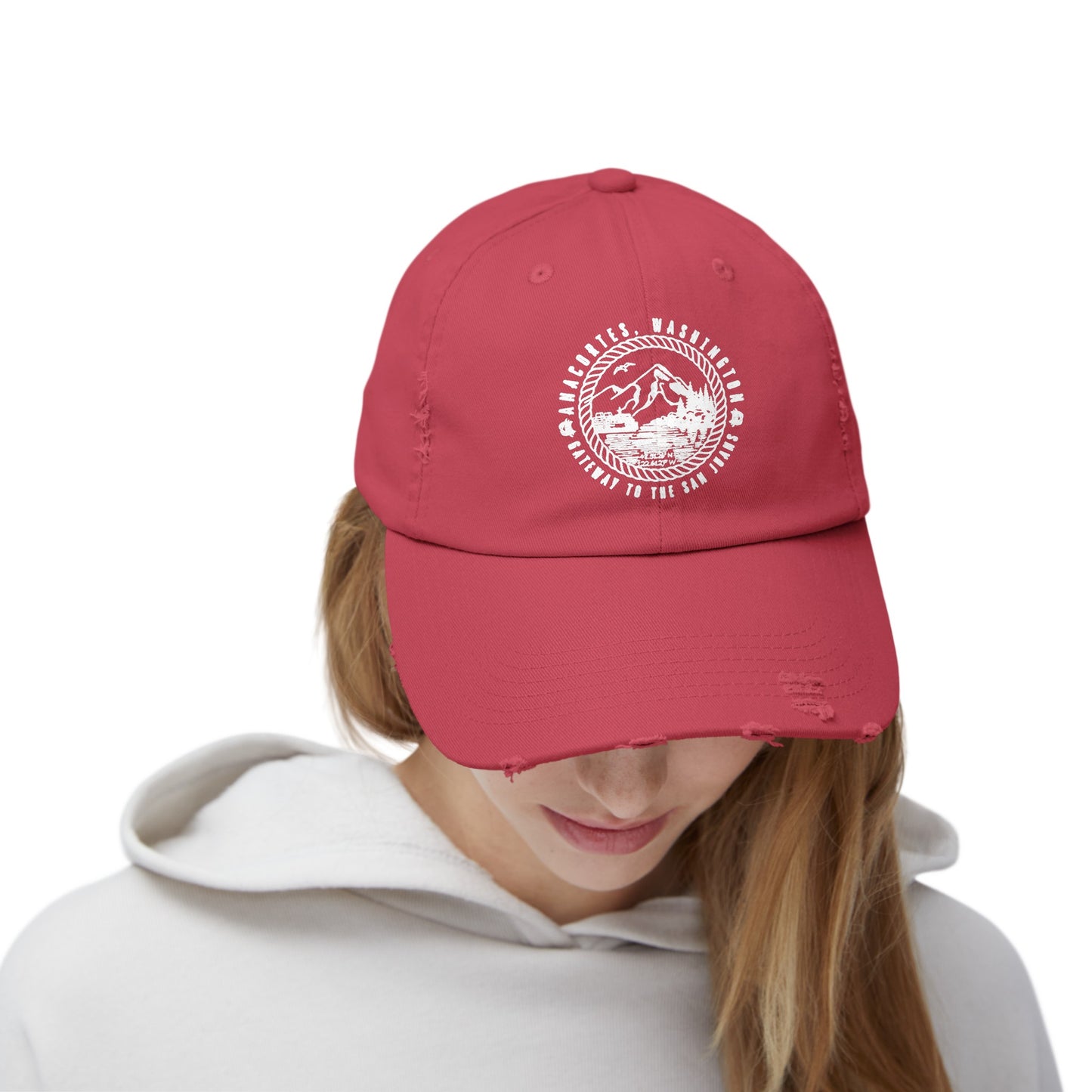 ANACORTES GATEWAY 2 Unisex Distressed Cap
