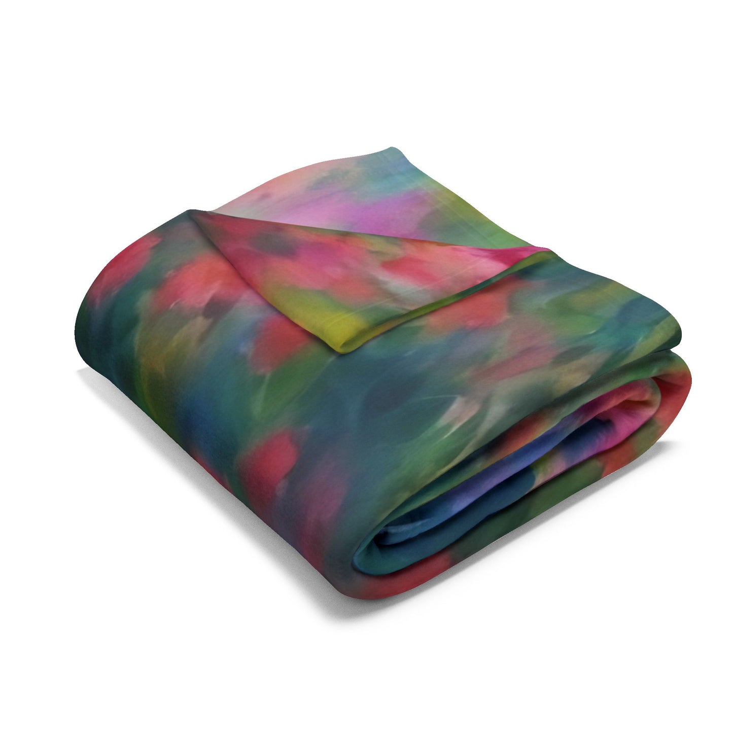 WILDFLOWER POND Arctic Fleece Blanket