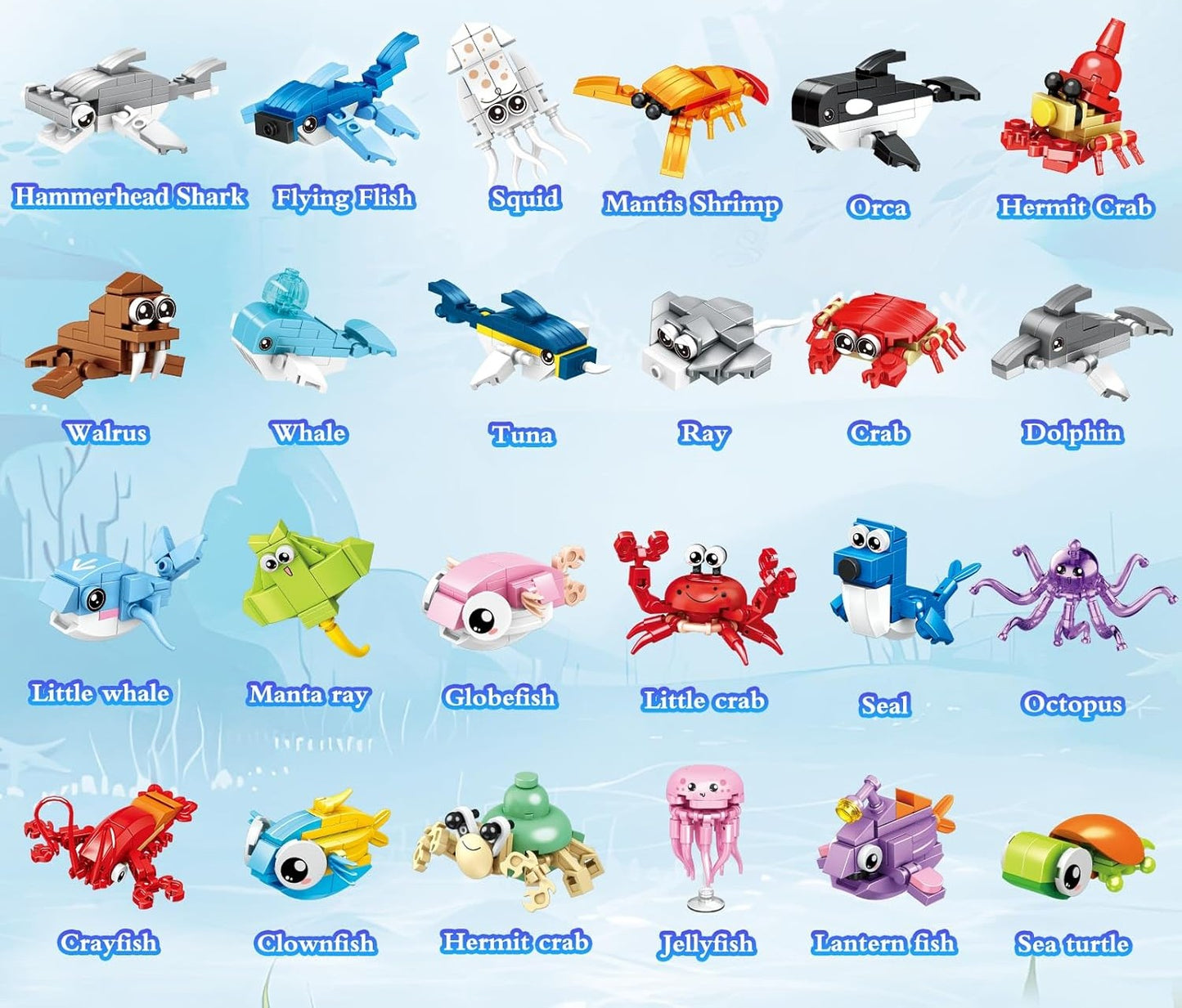 ANIMAL BUILDING SETS