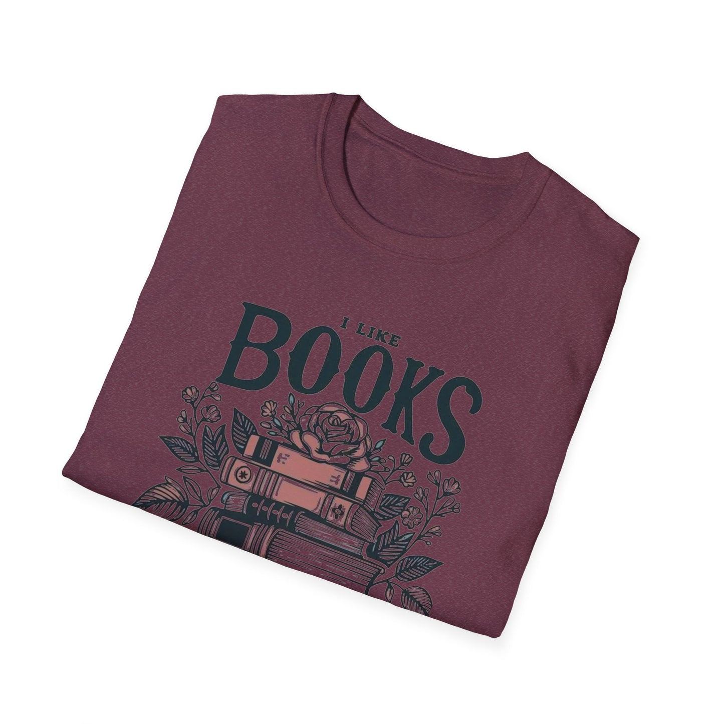 I LIKE BOOKS ... Unisex Softstyle T-Shirt