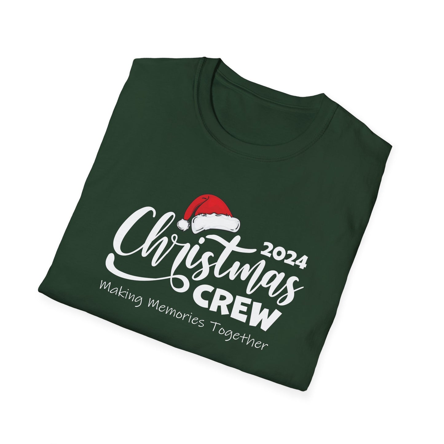 CHRISTMAS CREW 2024 Ornaments Unisex Softstyle T-Shirt