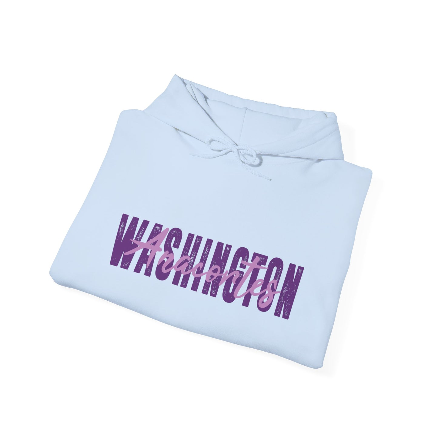 ANACORTES WASHINGTON TEXT Unisex Heavy Blend™ Hooded Sweatshirt
