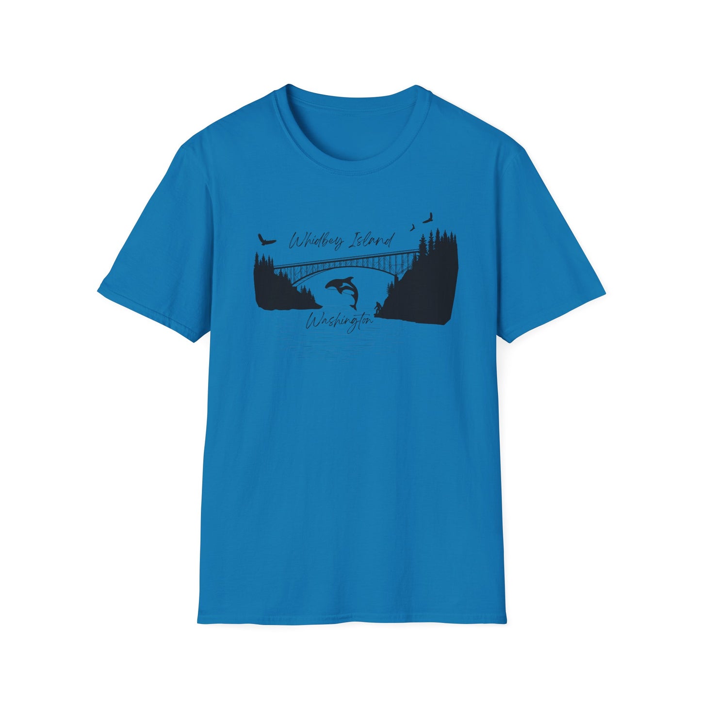 DECEPTION PASS BRIDGE, SCENE Unisex Softstyle T-Shirt