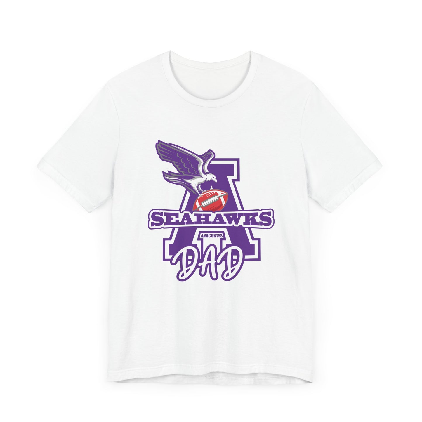 ANACORTES SEAHAWKS DAD Unisex Jersey Short Sleeve Tee