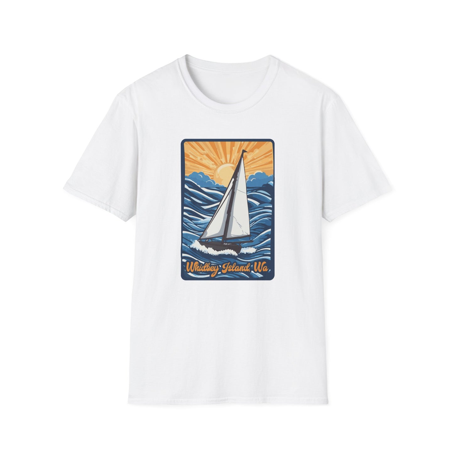 WHIDBEY ISLAND WA Unisex Softstyle T-Shirt