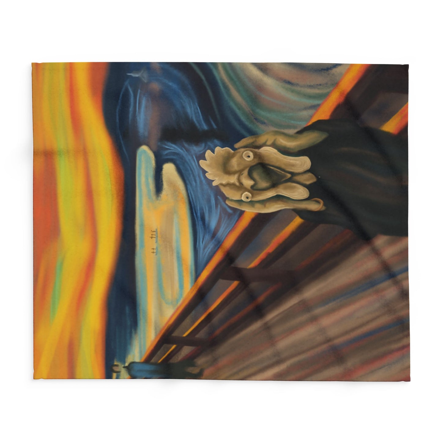THE CLUCK BY MONUES Arctic Fleece Blanket