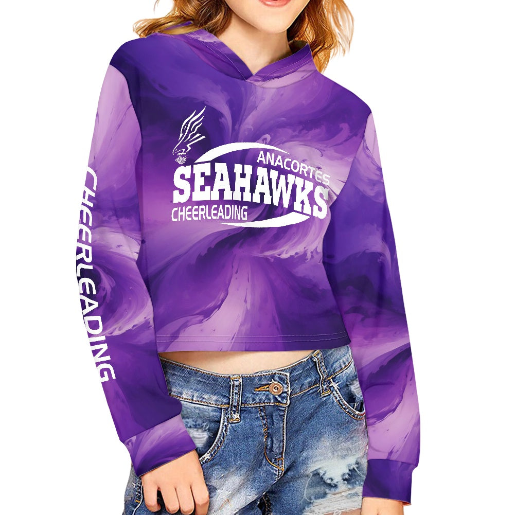 ANACORTES CHEERLEADING Children's short hoodie