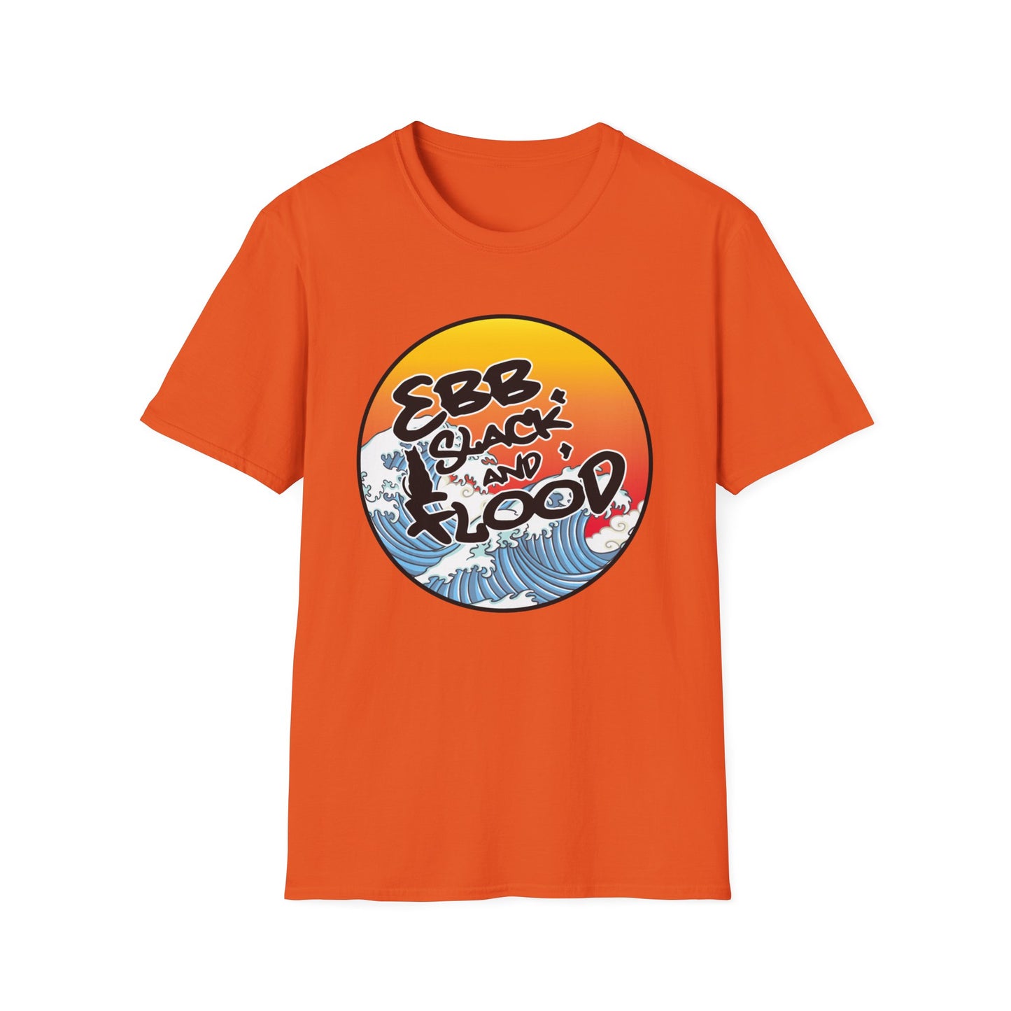 EBB SLACK FLOOD Wave Unisex Softstyle T-Shirt