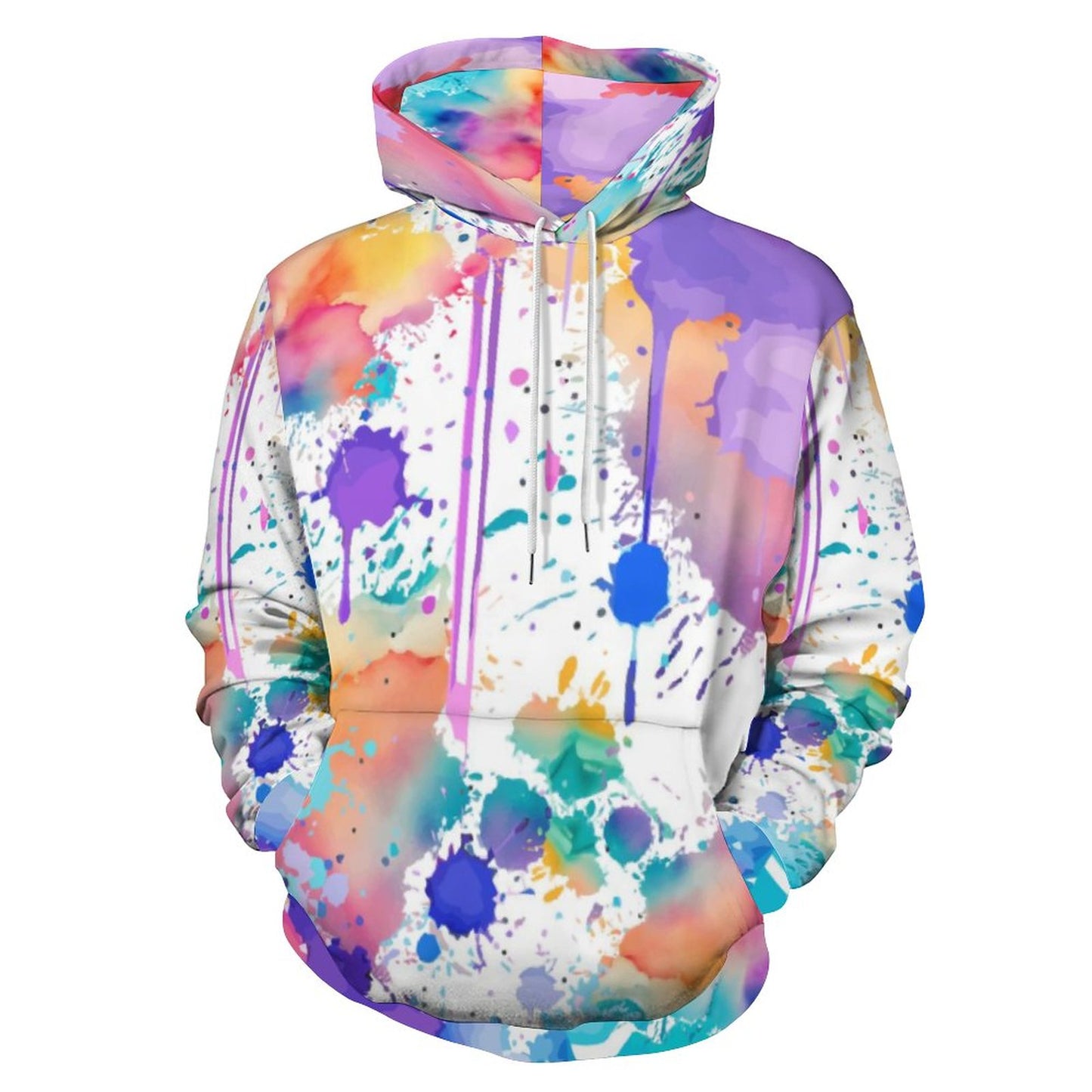 230gsm Men's Cool Hoodie with Double-layer Cap (All-Over Printing)