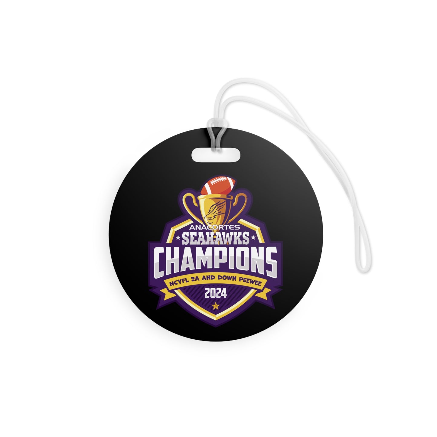 Peewee Champions Bag Tags