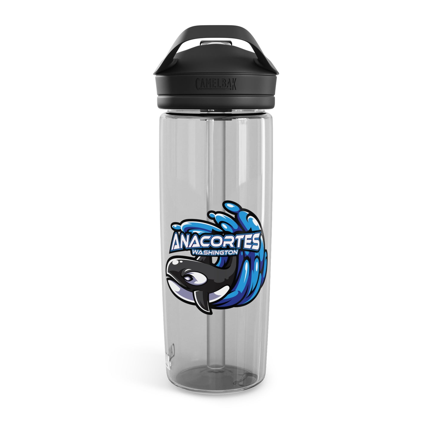 ANACORTES ORCA MASCOT CamelBak Eddy® Water Bottle, 20oz\25oz
