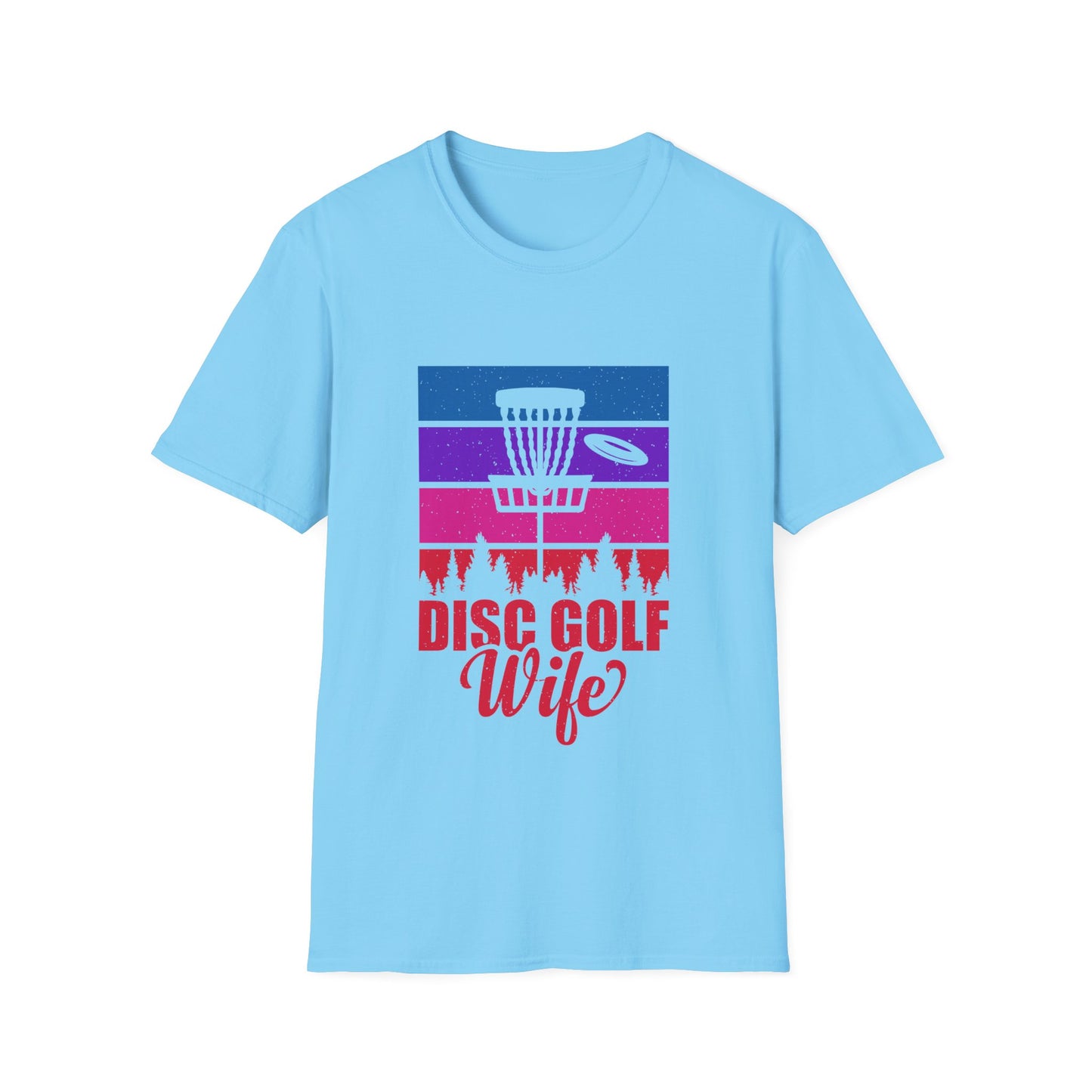 DISC GOLF WIFE Unisex Softstyle T-Shirt