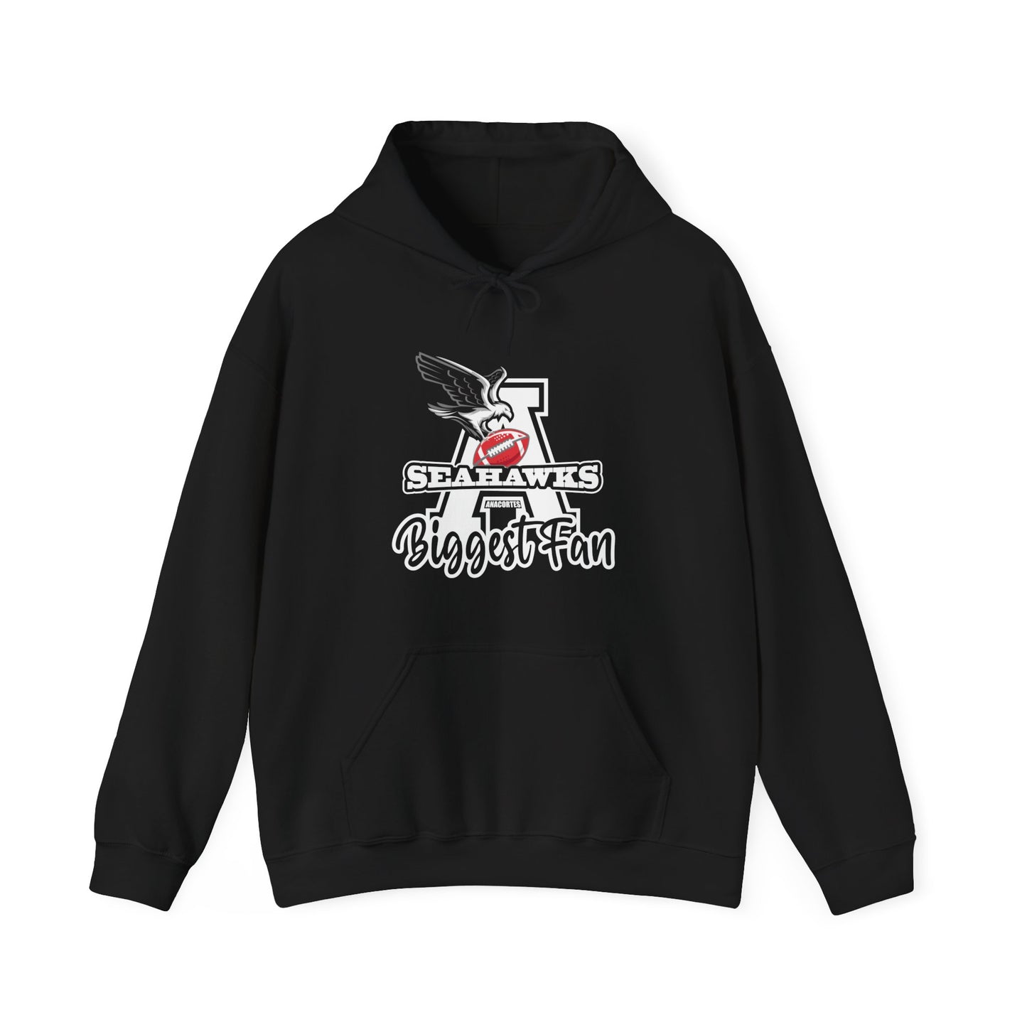 BIGGEST FAN ANACORTES SEAHAWKS Unisex Heavy Blend™ Hooded Sweatshirt