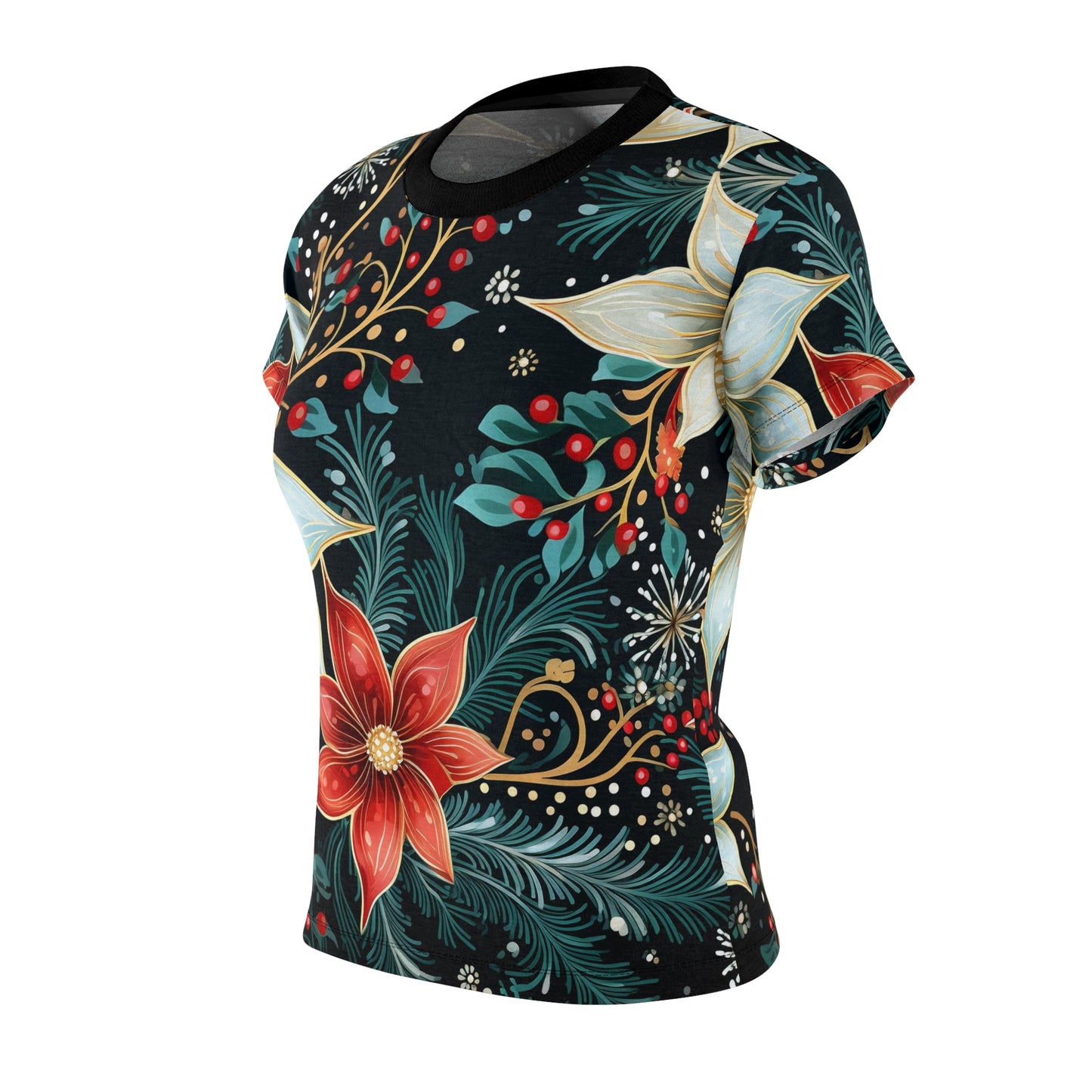 Women's HOLIDAY Tee - Black Classy