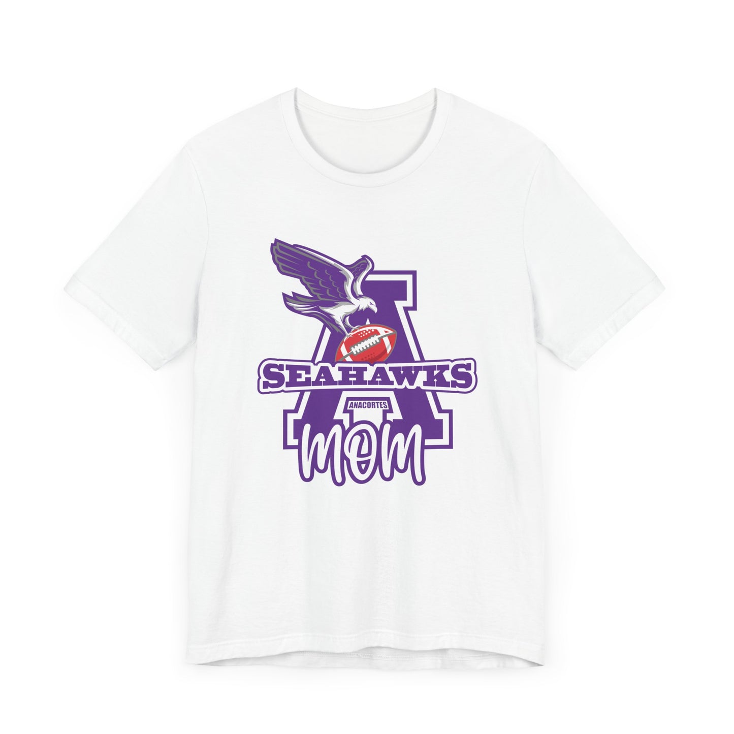 ANACORTES SEAHAWKS MOM Unisex Jersey Short Sleeve Tee