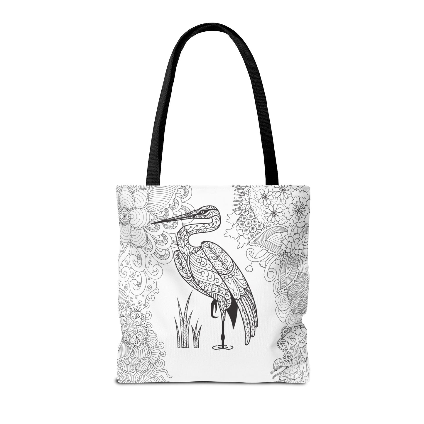 COLOR ME HERON Tote Bag