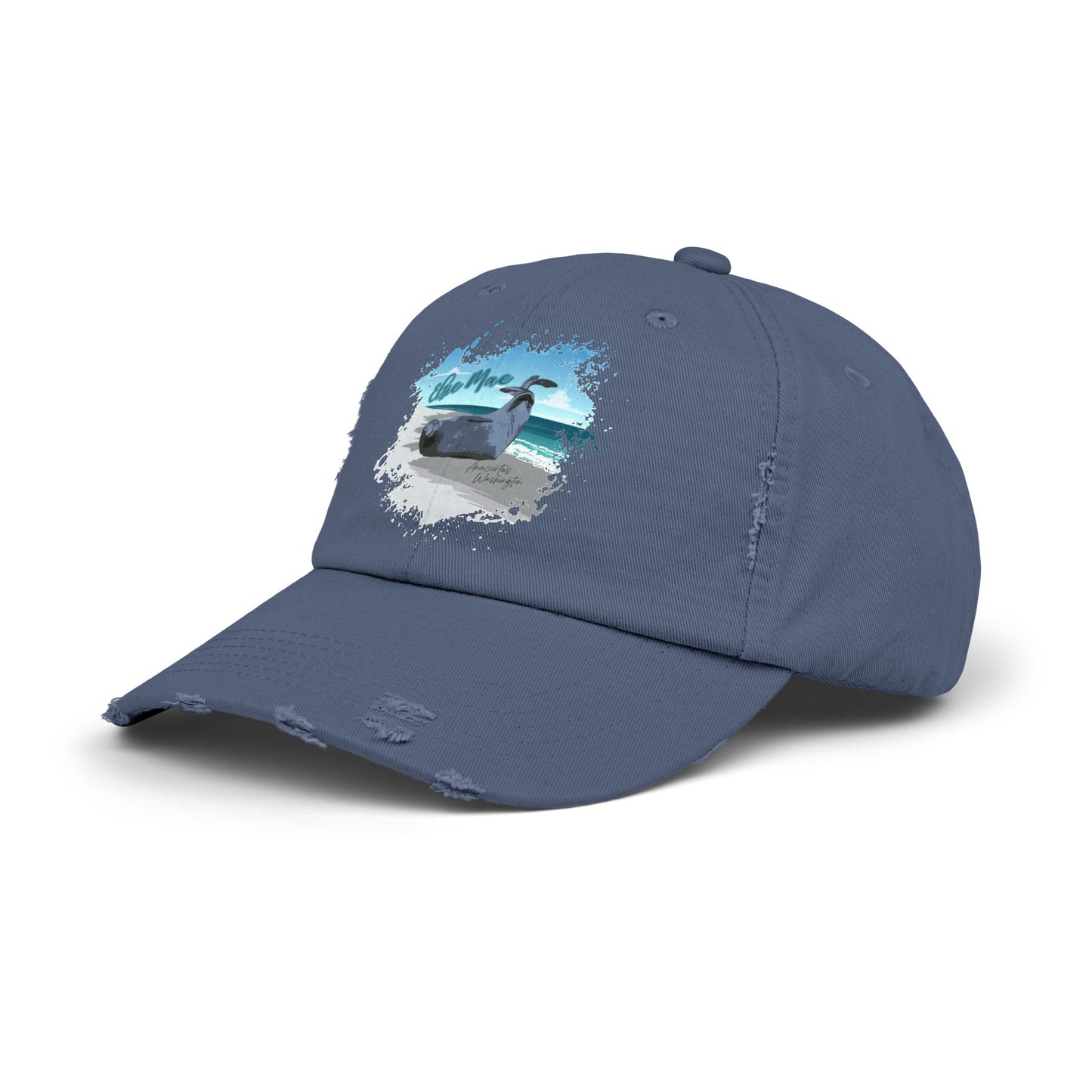 ELSIE Unisex Distressed Cap
