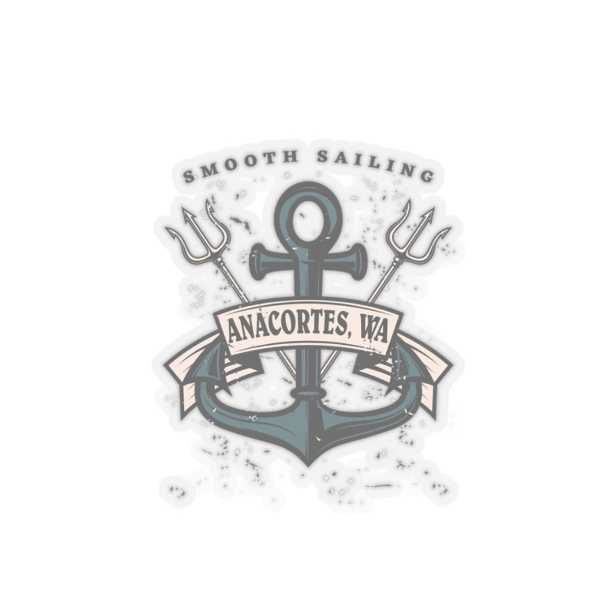 Anacortes - Anchor Sticker
