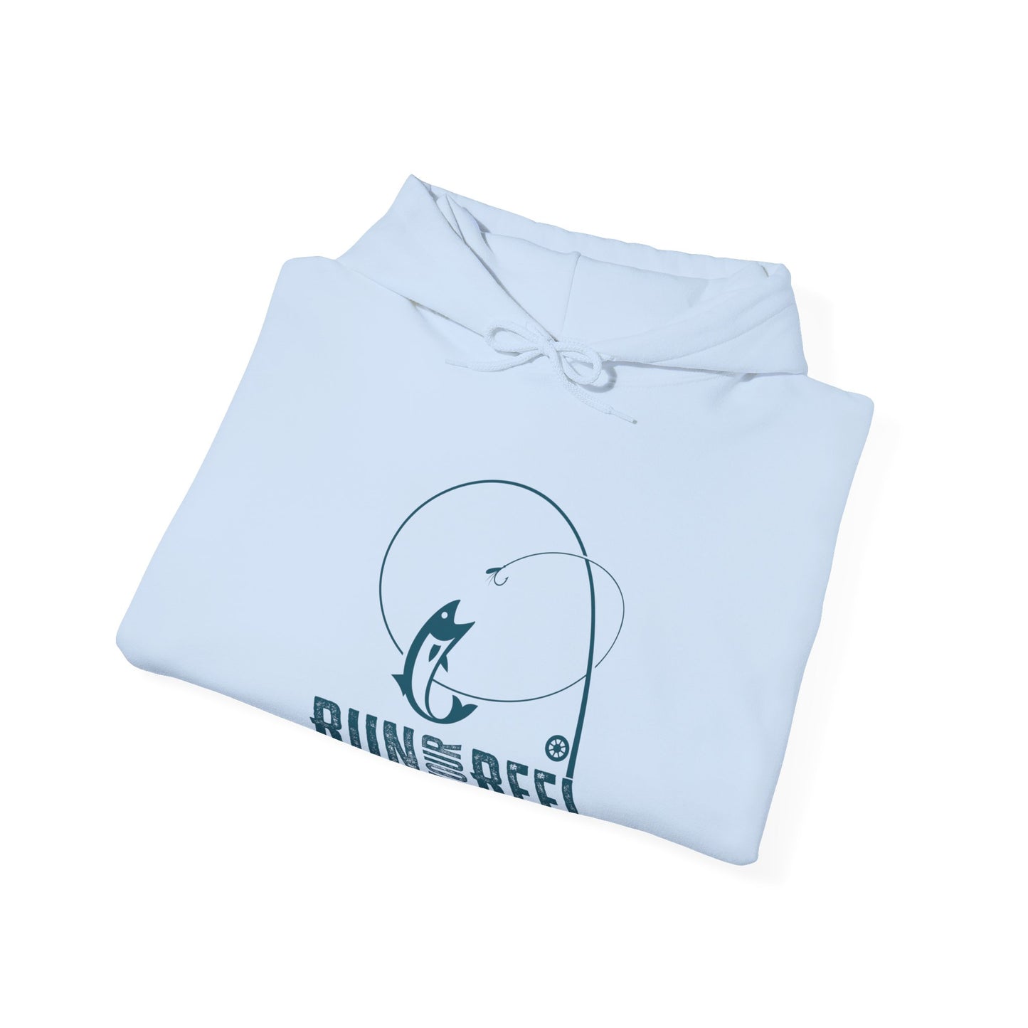 Copy of RUN YOUR REEL - 4 Unisex Heavy Blend™ Hooded Sweatshirt