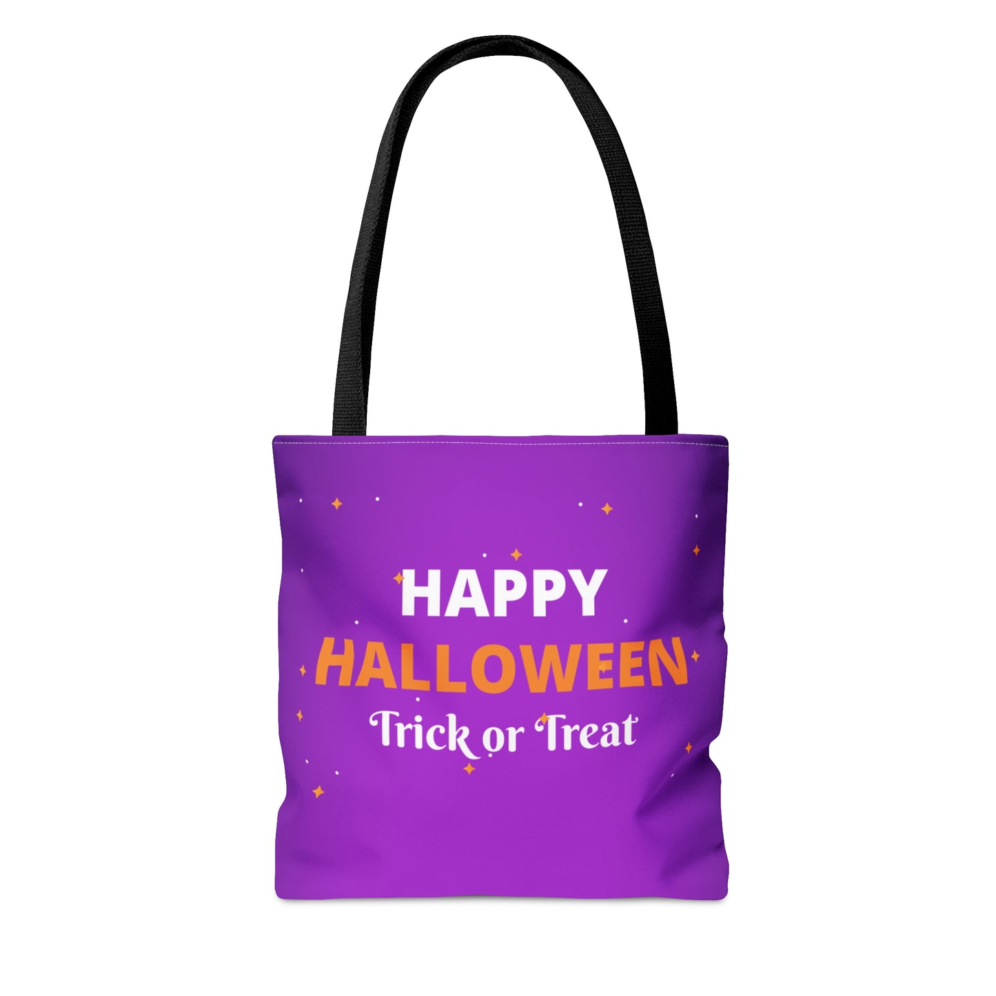 Halloween Tote Bag (Purple Cat)