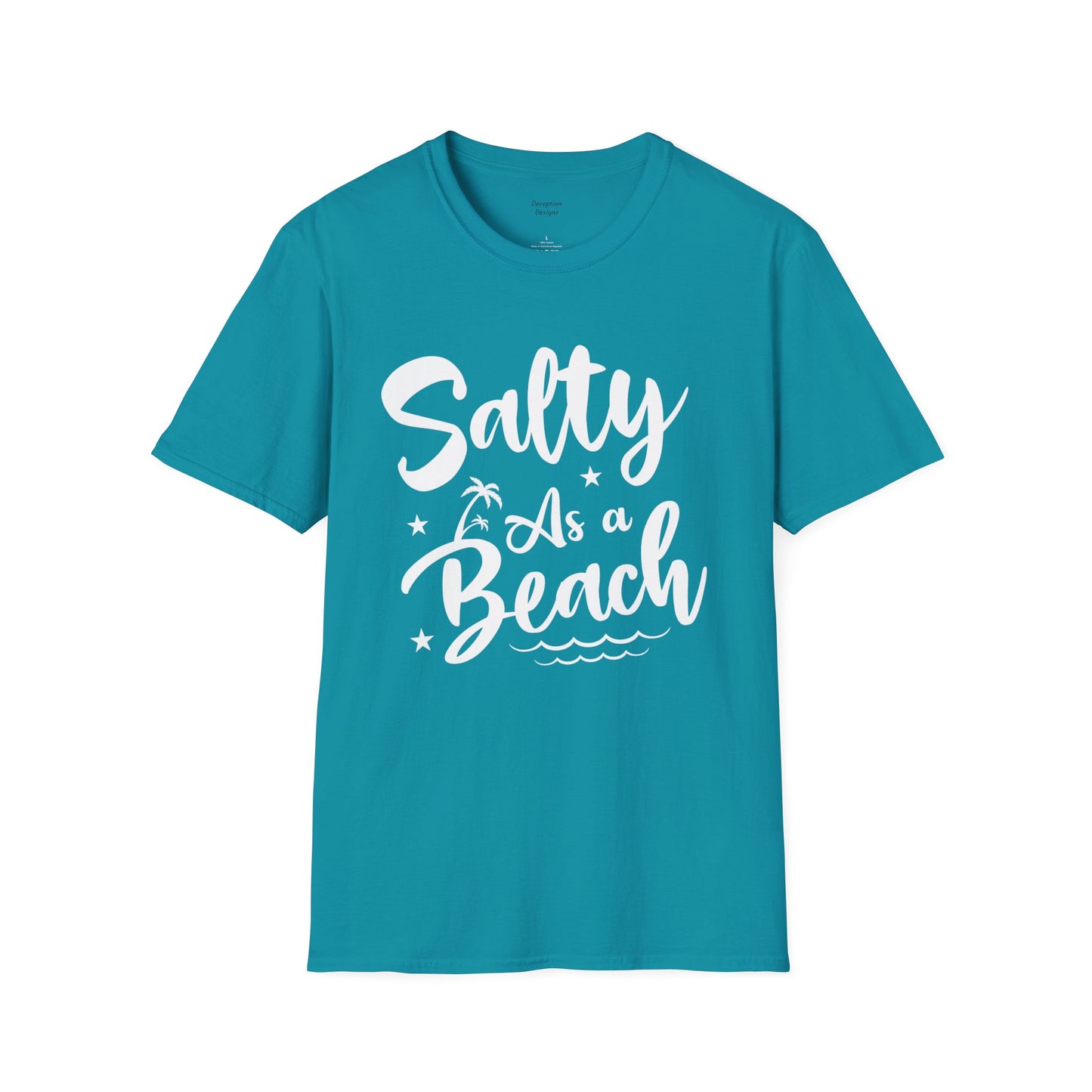 SALTY AS A BEACH Unisex Softstyle T-Shirt - Bulk