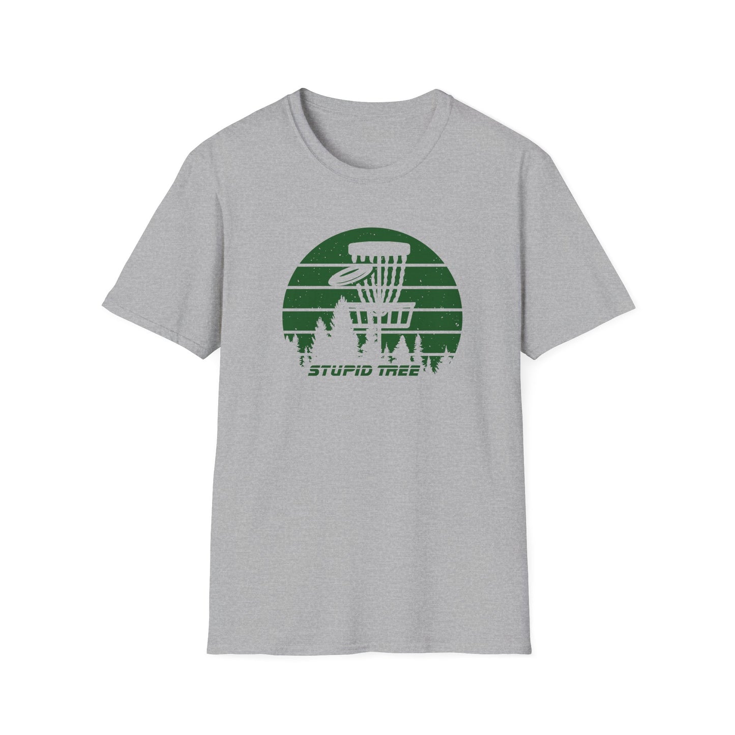 STUPID TREE DISC GOLF Unisex Softstyle T-Shirt