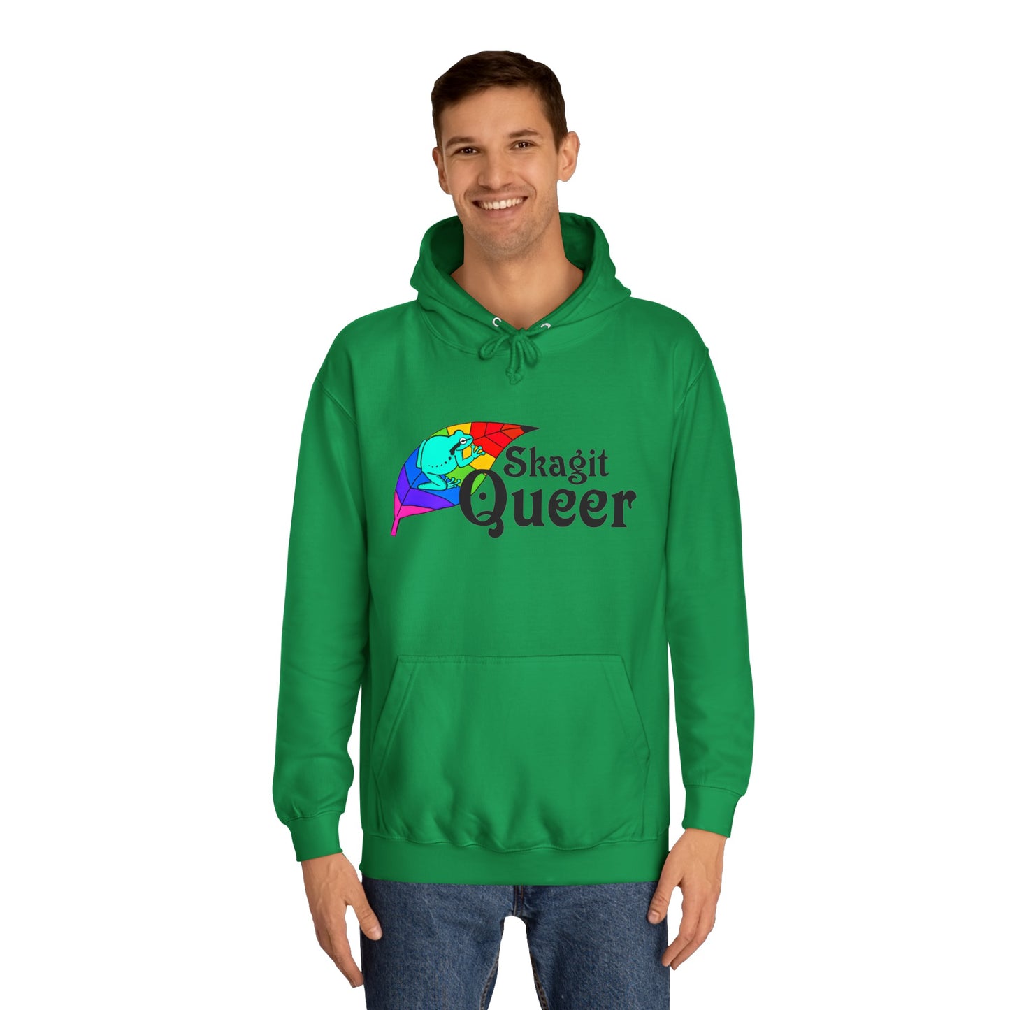 SKAGIT QUEER Unisex College Hoodie