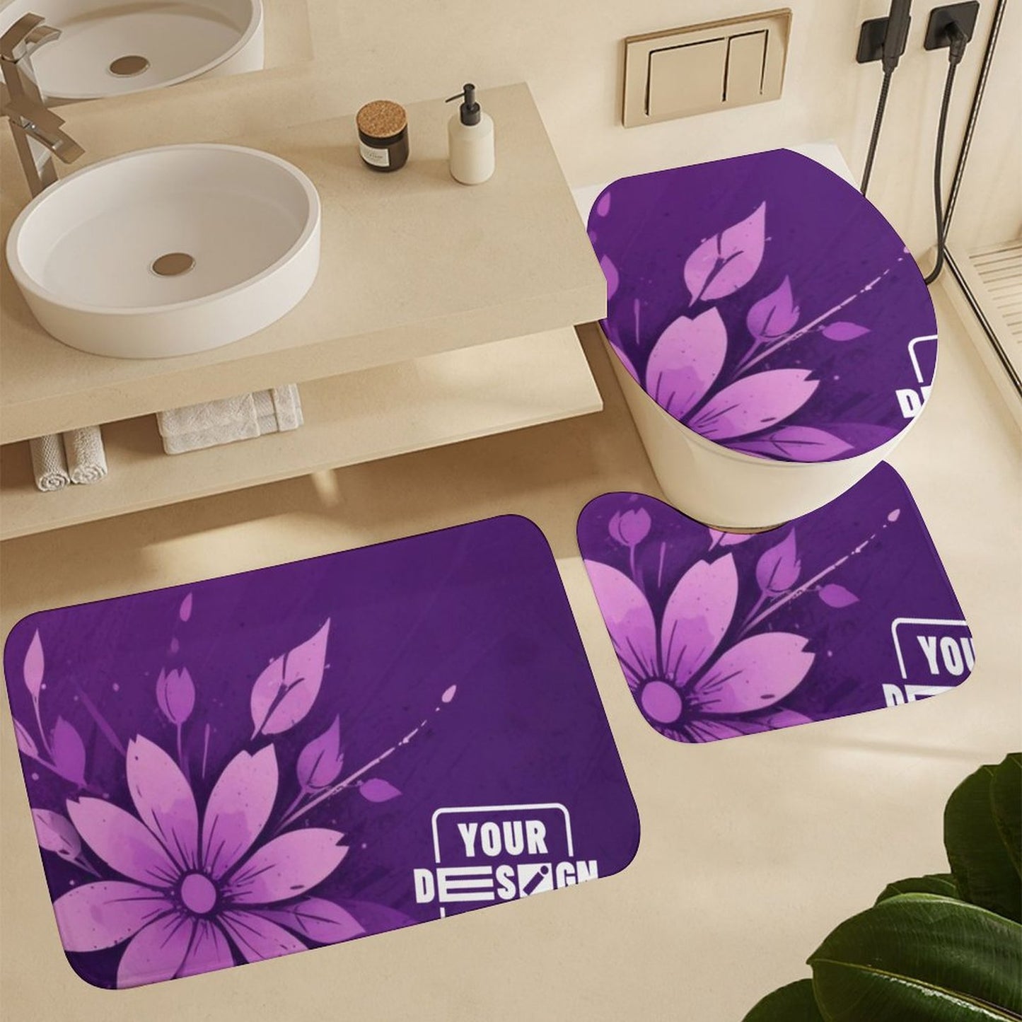Shower Curtain Set
