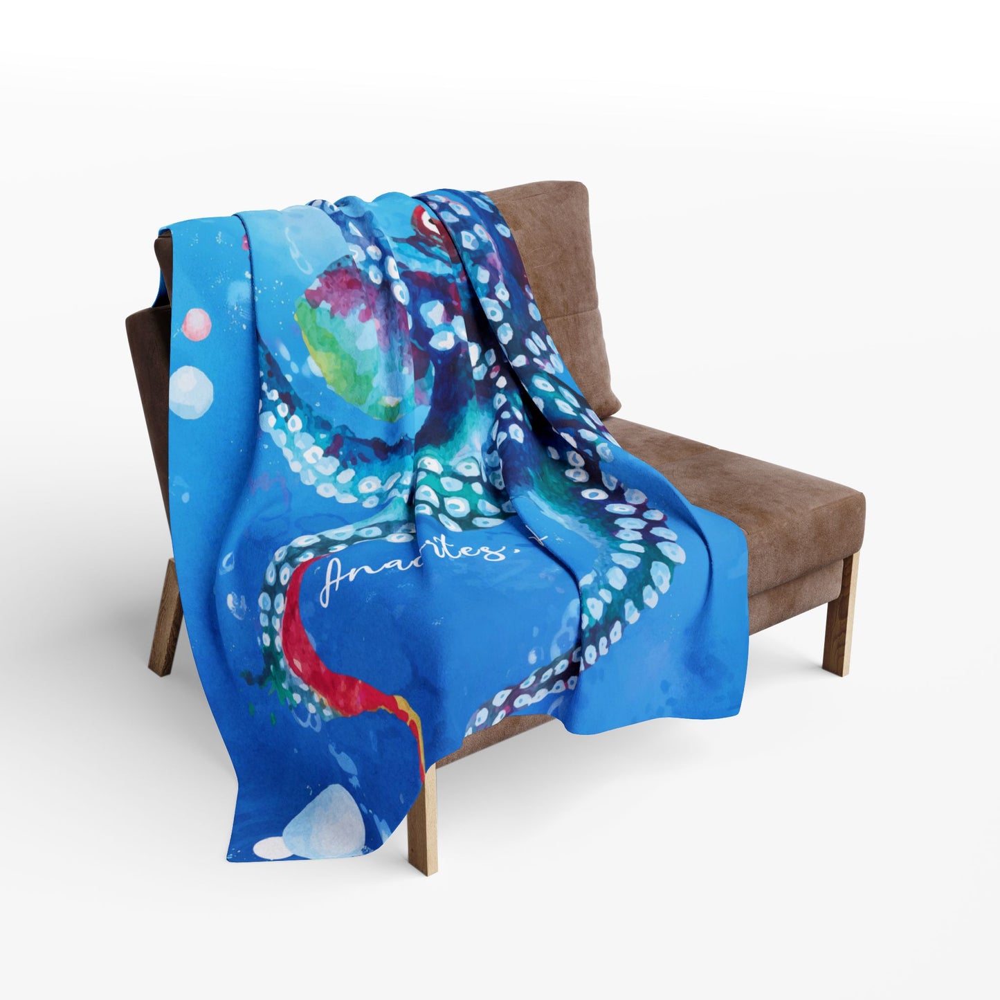 OCTOPUS DREAM - Anacortes Arctic Fleece Blanket