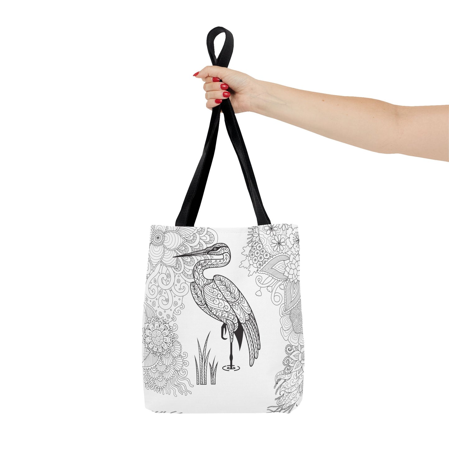 COLOR ME HERON Tote Bag
