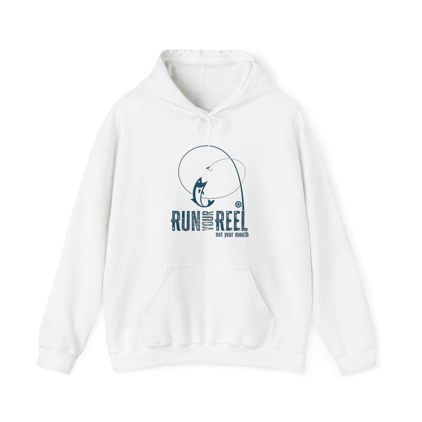 Copy of RUN YOUR REEL - 4 Unisex Heavy Blend™ Hooded Sweatshirt