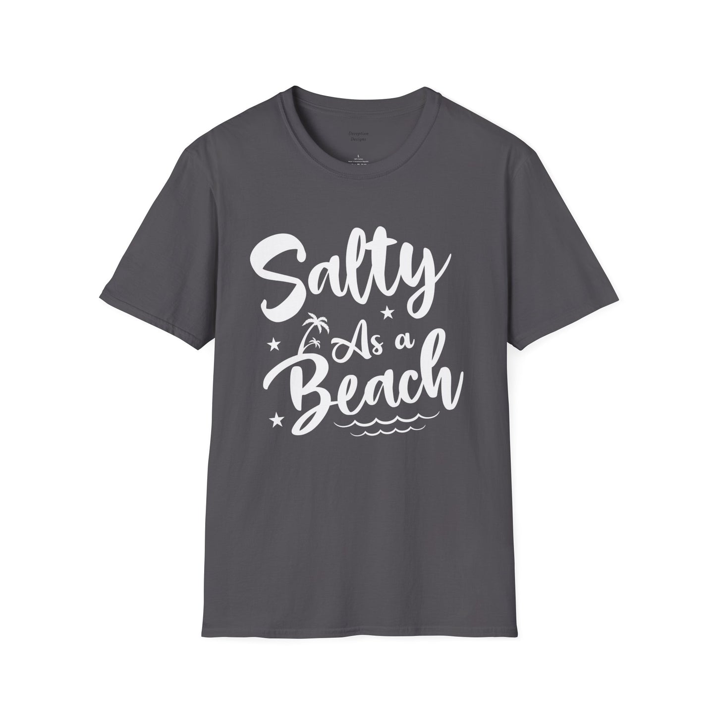 SALTY AS A BEACH Unisex Softstyle T-Shirt - Bulk
