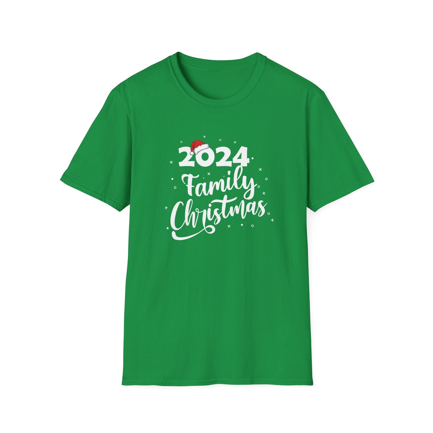 FAMILY CHRISTMAS 2024 JOY Unisex Softstyle T-Shirt